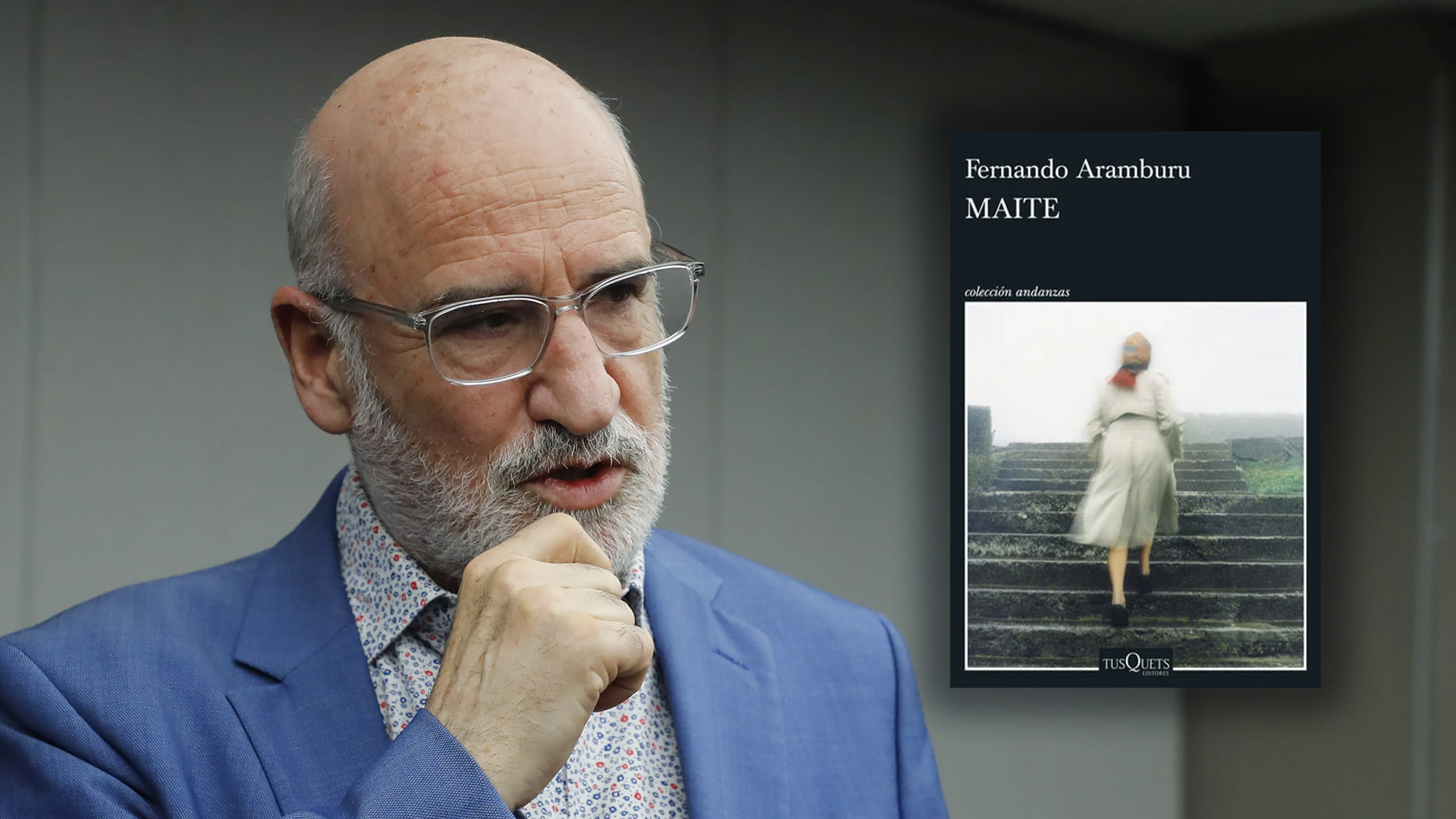 Fernando Aramburu, autor de "Patria": "Las cartas de arrepentimiento de los terroristas de ETA son oro puro para novelistas como yo"