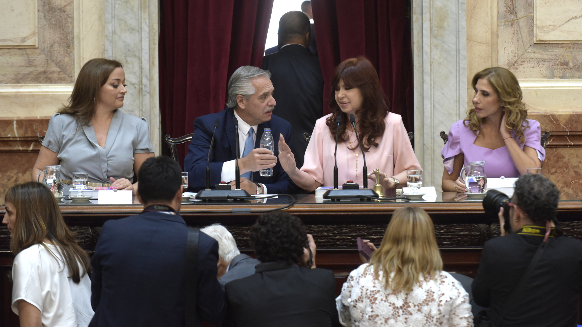 Alberto Fernández y Cristina Kirchner