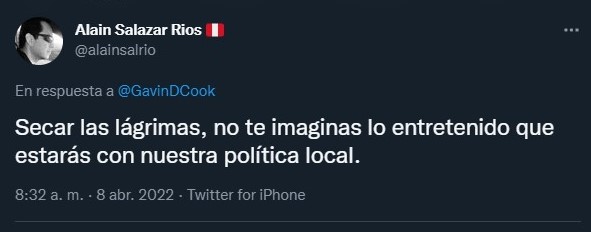 La política y su vaivén, nada es eterno. Que el embajador tenga mucha paciencia.