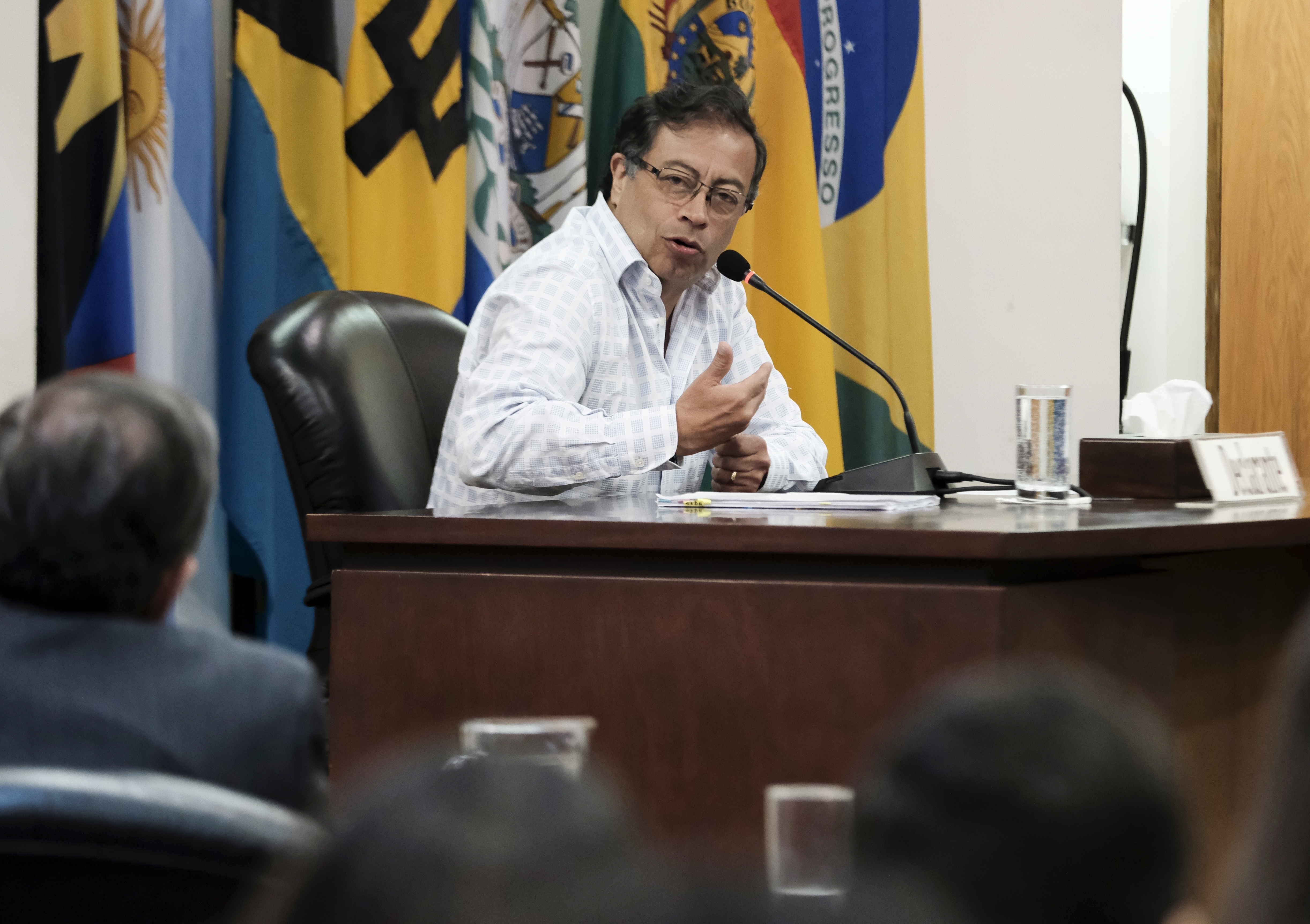 El senador colombiano Gustavo Petro. EFE/Jeffrey Arguedas/Archivo
