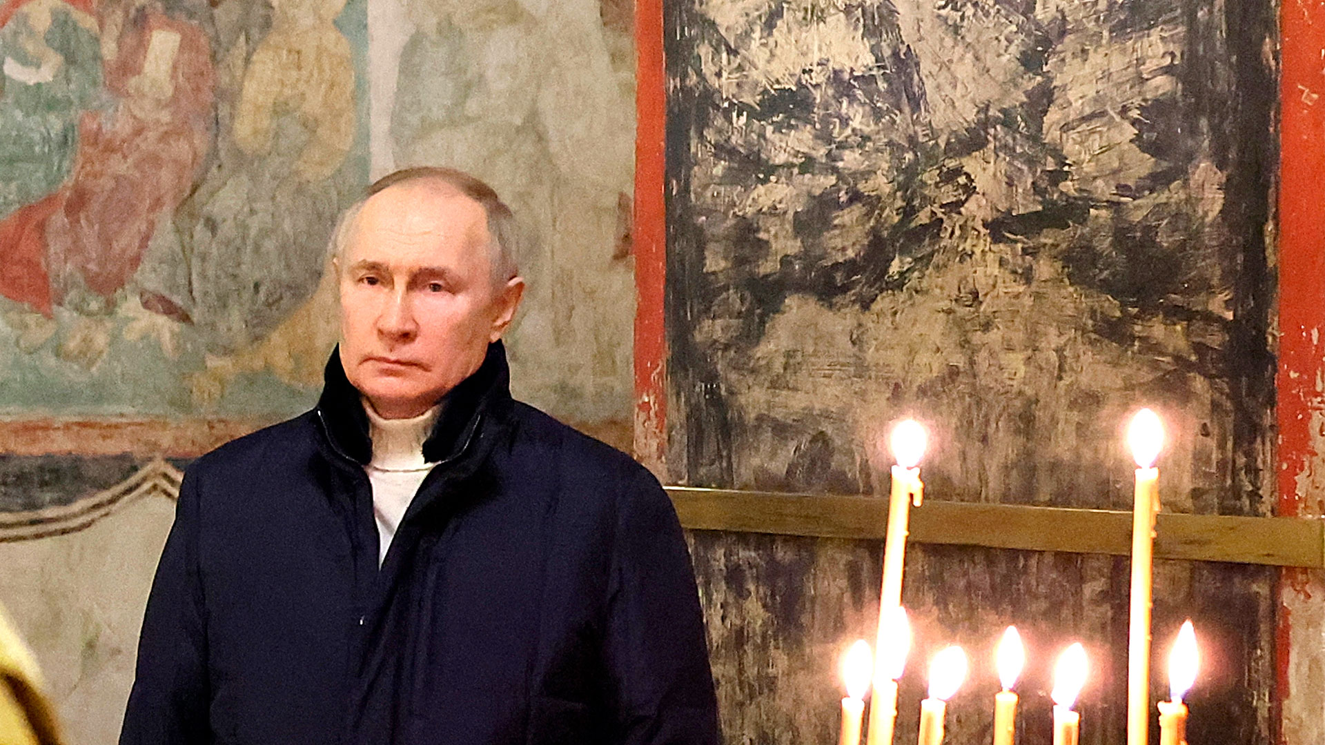 Putin celebro solo en medio de fuertes crítica sinternas (AP)