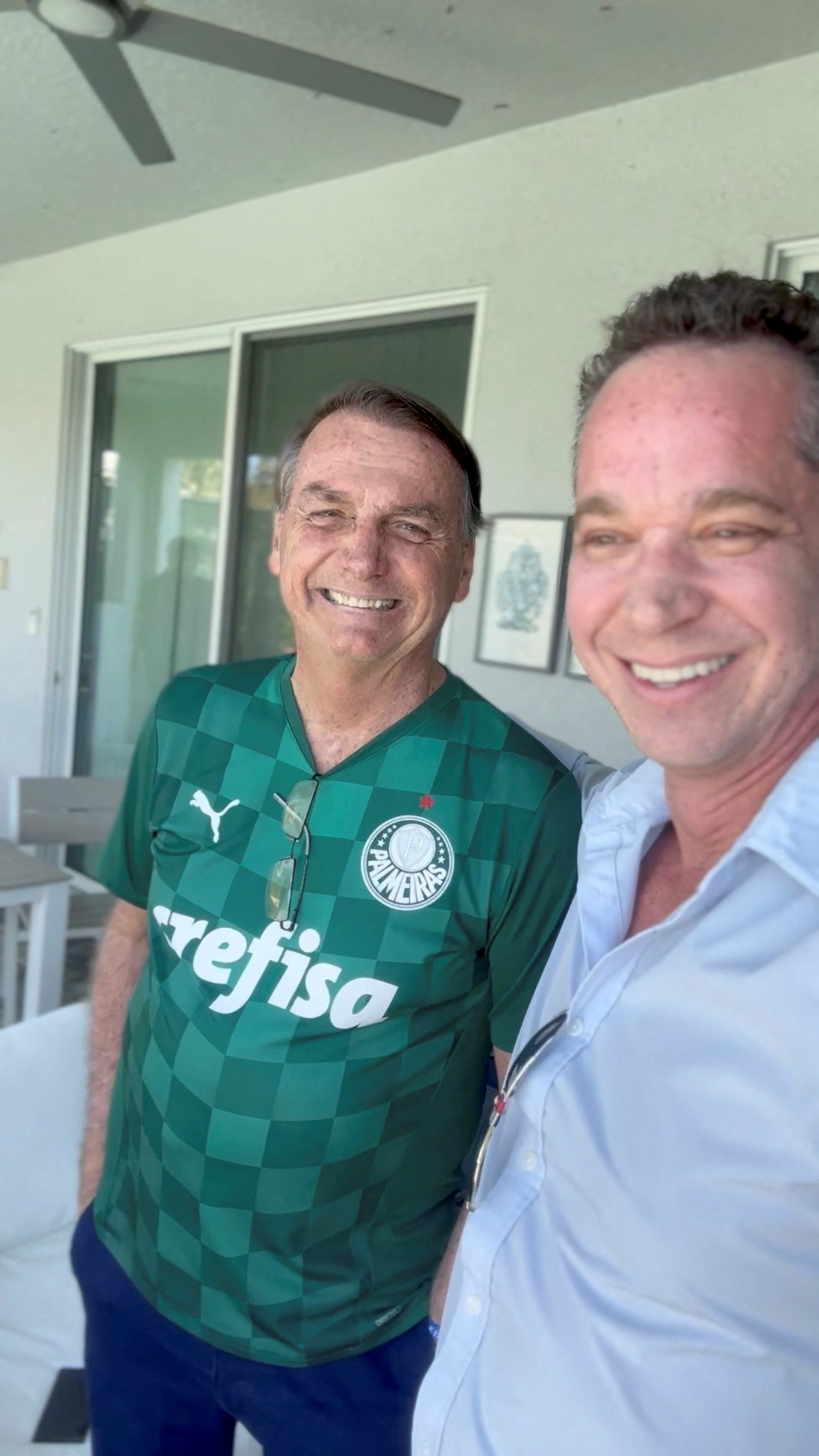 Jair Bolsonaro has been in the United States since Friday before Lula took office (via Cristiano Piquet/REUTERS)