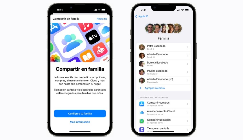Apple permite compartir aplicaciones entre cuentas vinculadas, pero estas deben pertenecer al mismo grupo familiar. (Apple)