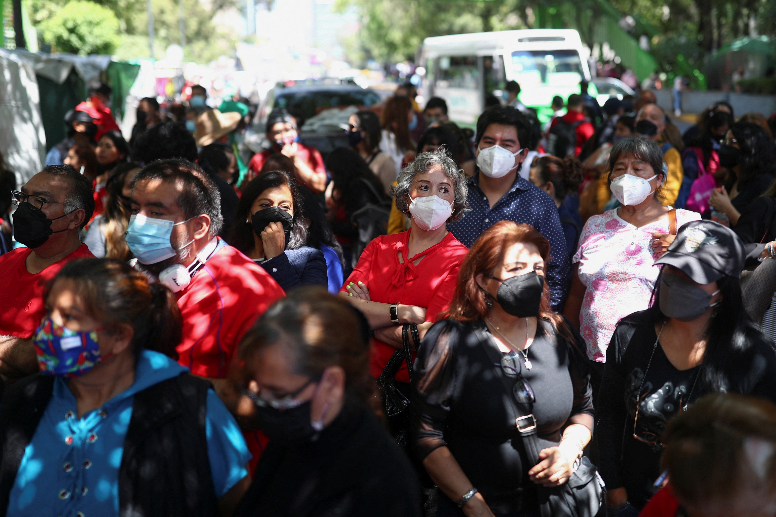 Protestas sindicato (Foto: REUTERS/Edgard Garrido)