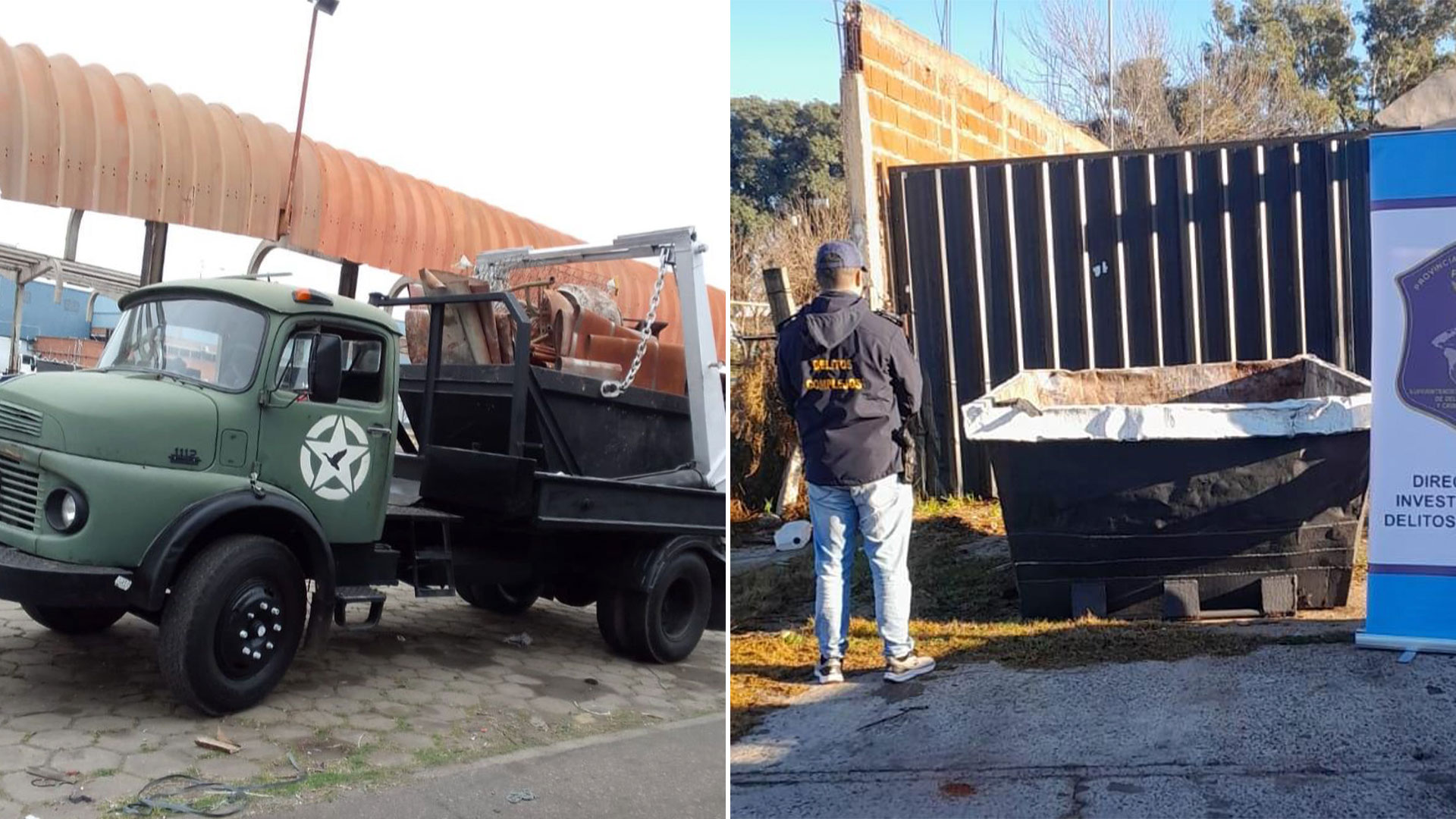 Ataque de furia en Santa Fe: un hombre destrozó con un pico la oficina de la empresa proveedora de energía