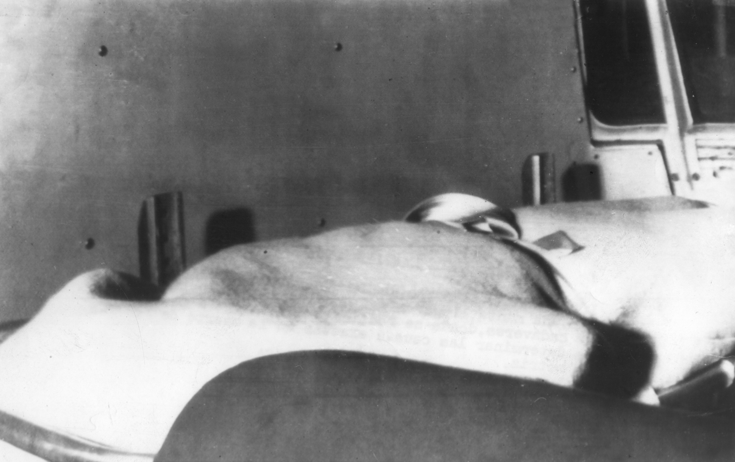 La madrugada del 5 de agosto el cadáver de Marilyn Monroe llegaba a la morgue para practicarle la autopsia. El forense dictaminó que se había suicidado con una sobredosis de somníferos, pero las causas de su muerte permanecen aún confusas (UPI/EFE)
