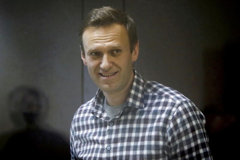 Navalny durante una audiencia judicial en Moscú (Reuters)