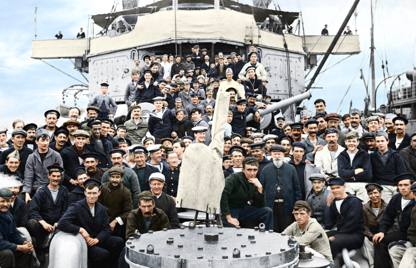 Los sobrevivientes del Britannic que fueron rescatados tras el naufragio