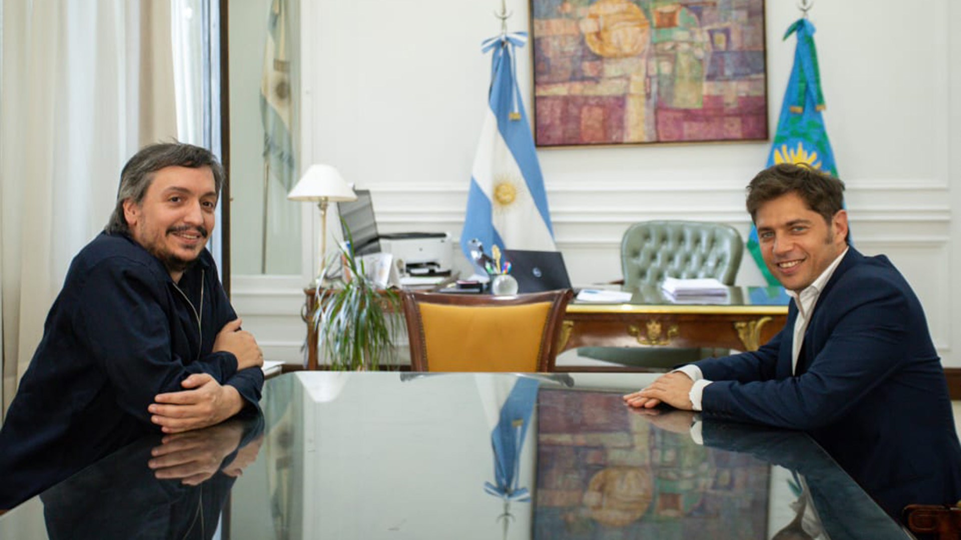 The meeting between Kicillof, Máximo Kirchner and provincial mayors will take place at the headquarters of the government, in La Plata
