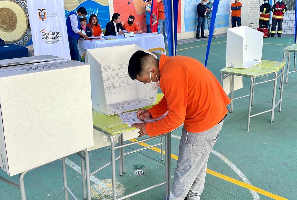 Los presos sin sentencia condenatoria ejecutoriada votaron este 2 de febrero en 36 cárceles del país.