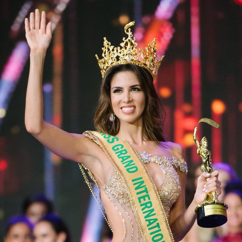 María José Lora, Miss Grand Internacional 2017. Facebook