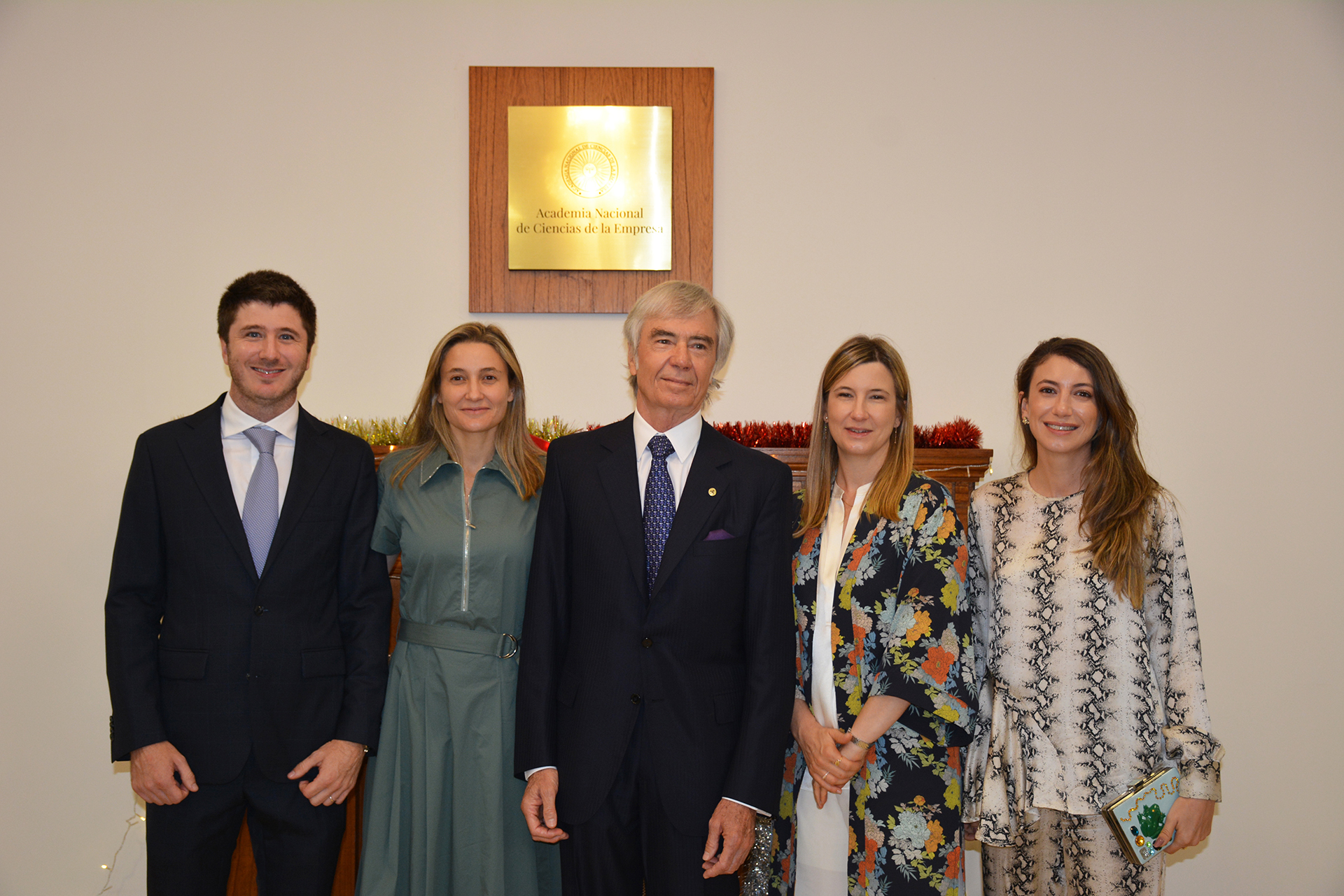 El actual presidente de Ledesma junto a sus cuatro hijos 