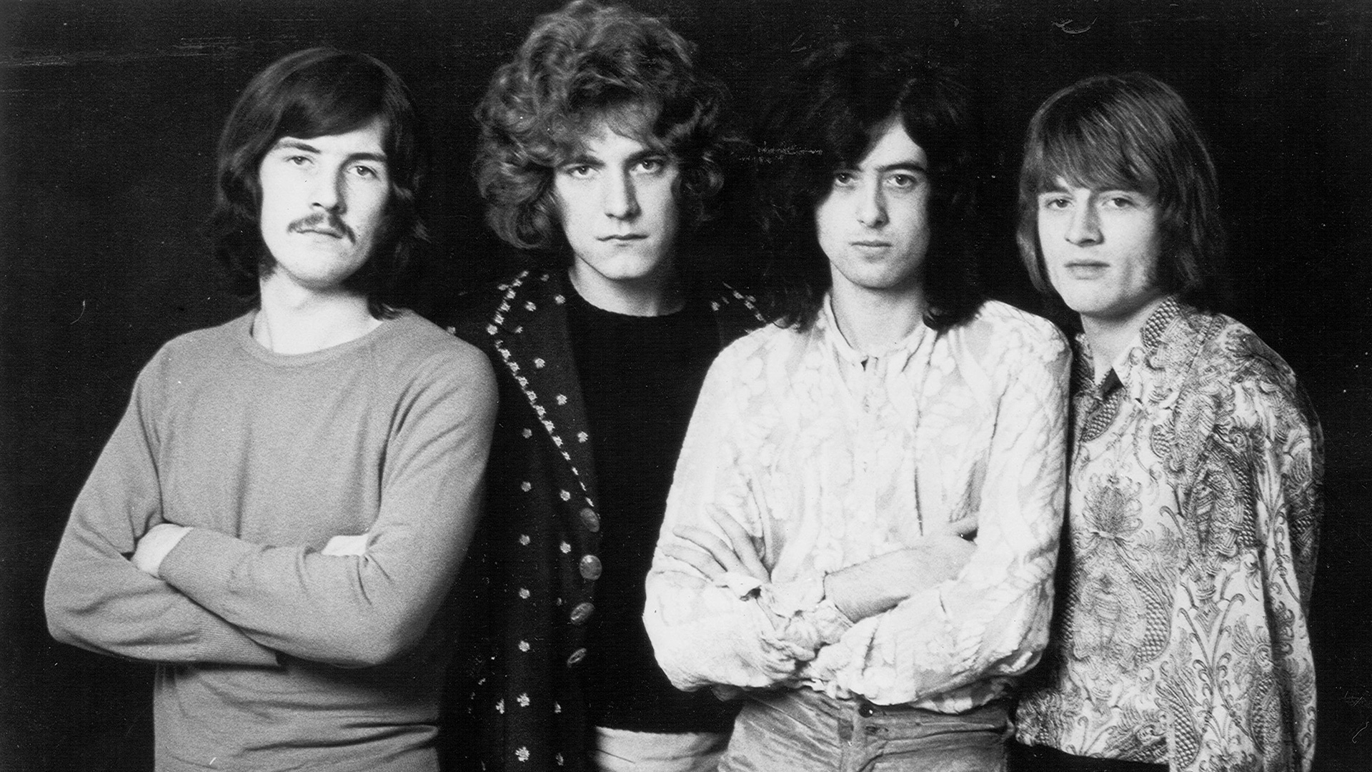 Led Zeppelin en 1968: John Bonham, Robert Plant, Jimmy Page y John Paul Jones (Photo by Michael Ochs Archives/Getty Images)