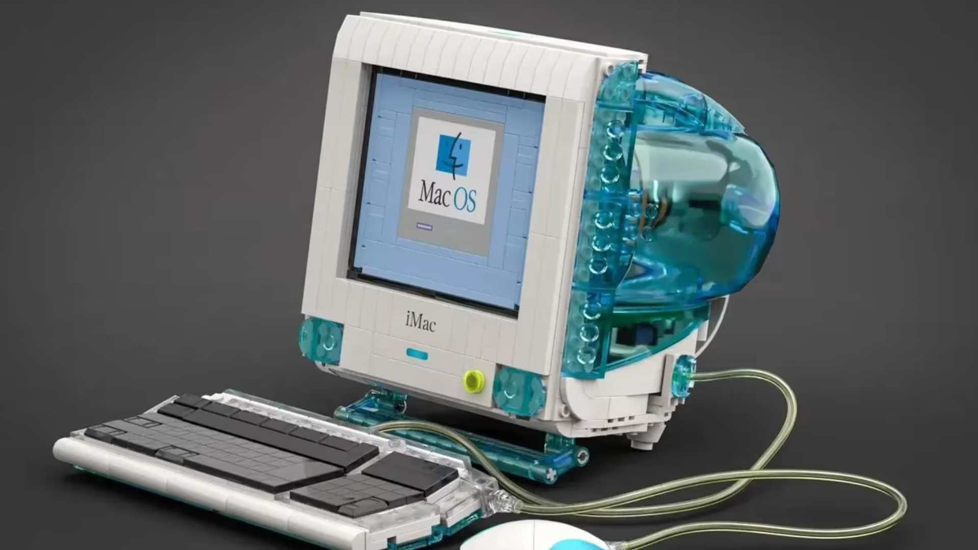 iMac G3 グラファイト600MHz メモリ256MB エアーMac付き iMac G3 ストロベリー （トレー型）(中古)-Macパラダイス-