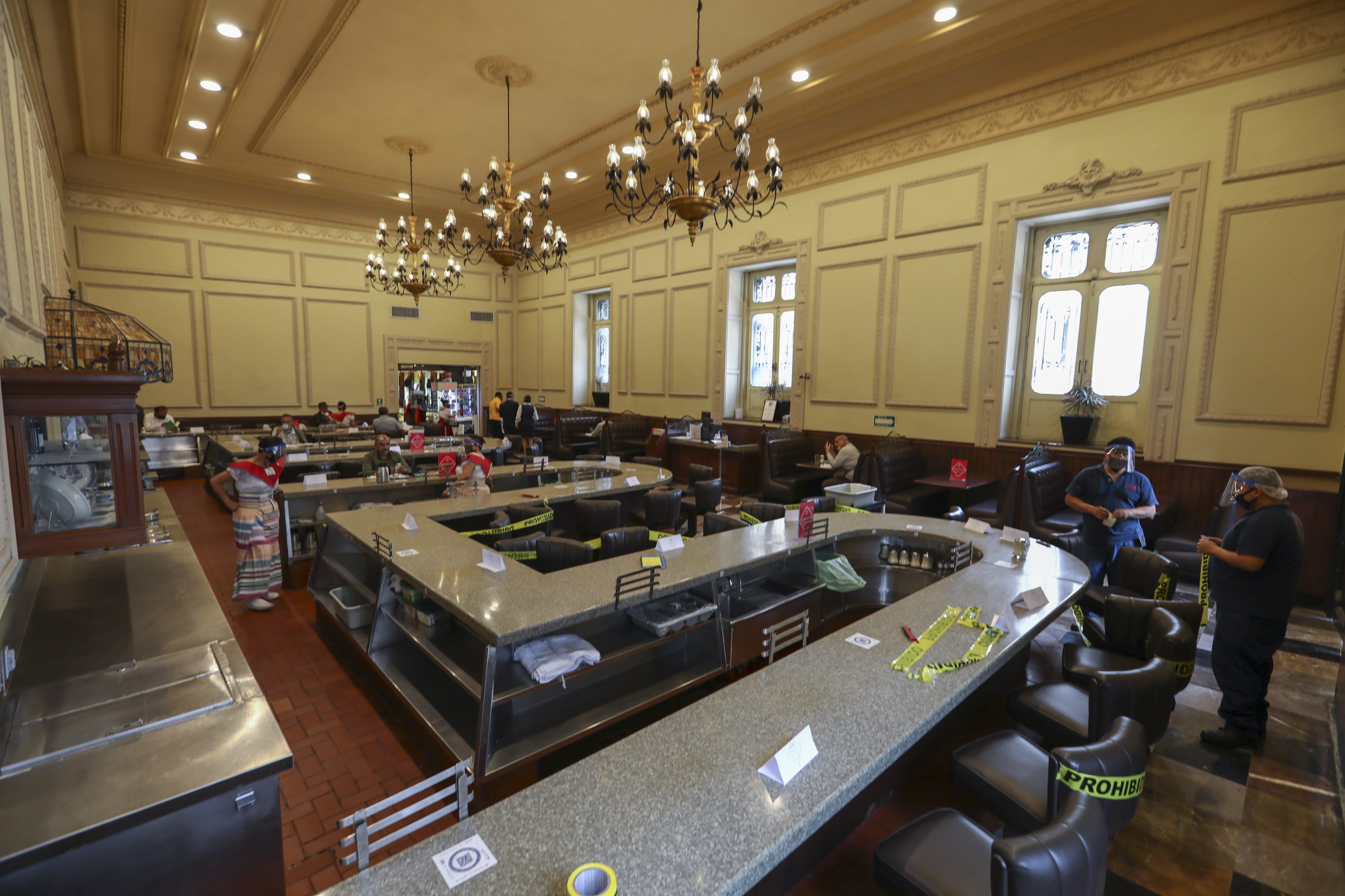 Los trabajadores del emblemático restaurante