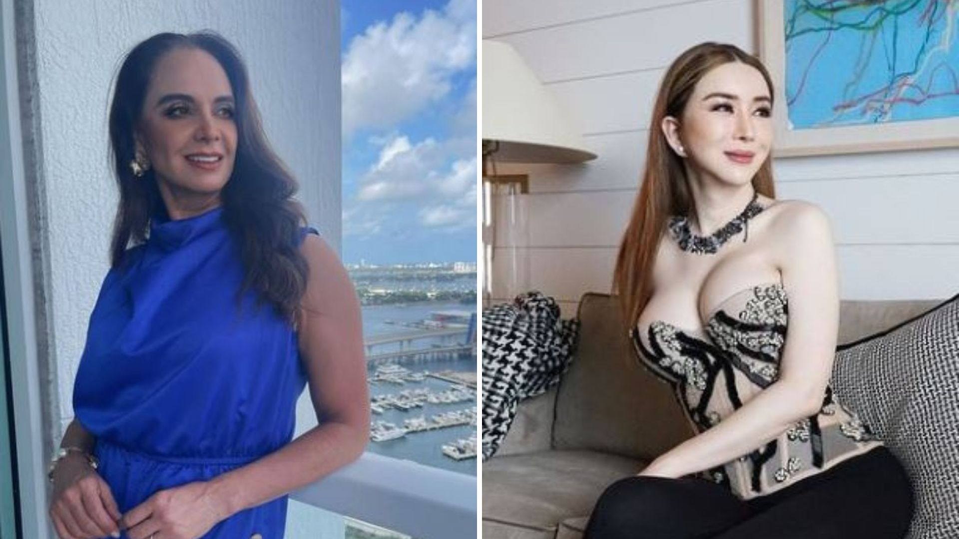 Lupita Jones ha marcado su postura frente a la inclusión de mujeres trans en Mexicana Universal pese a la nueva dueña de Miss Universo (Instagram/@lupjones/@annejkn.official)