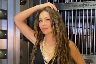 Thalía afirmó que en ocasiones usa un tono muy similar al de María la del Barrio  y comienza a decir groserías (Foto: Instagram de Thalía)