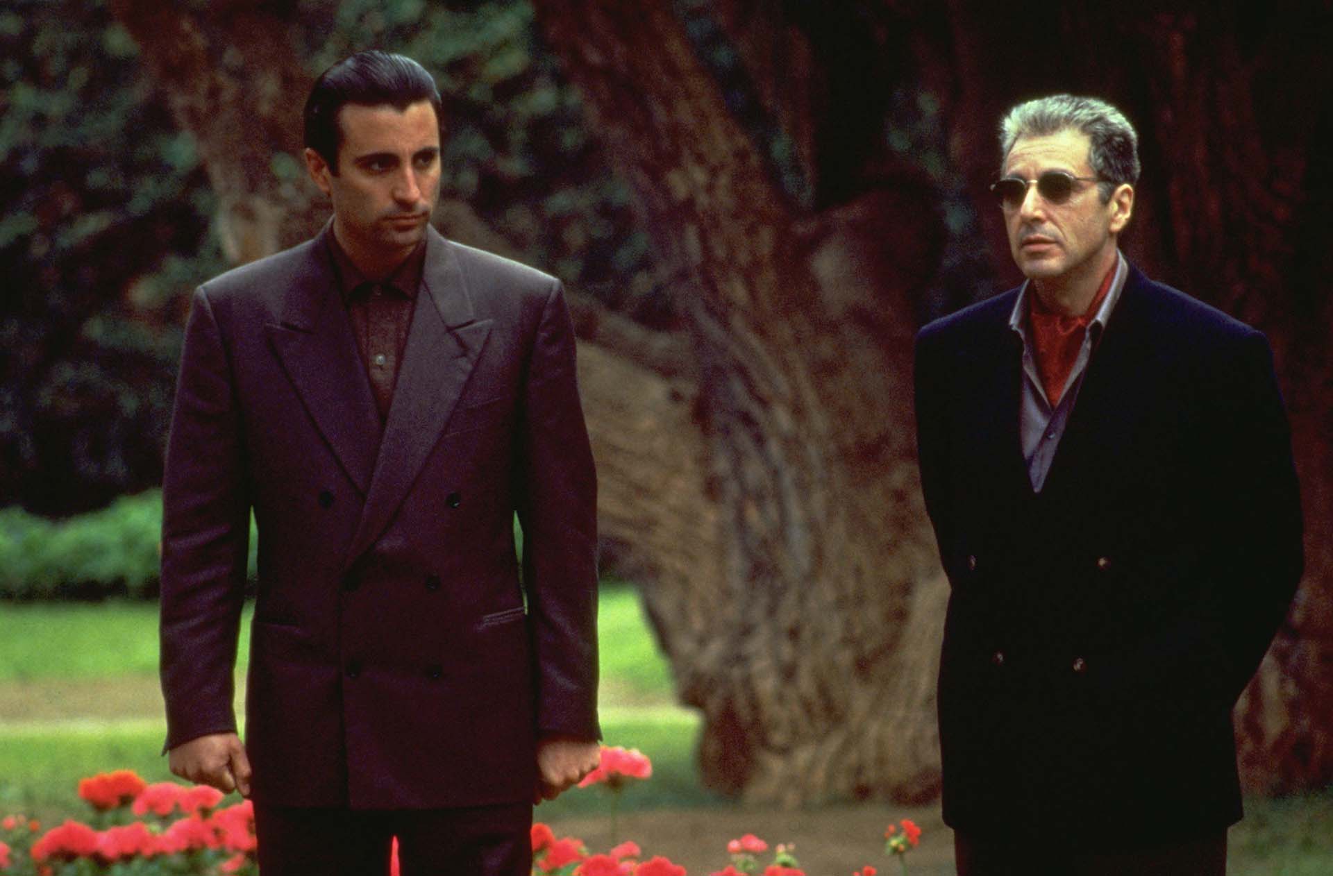 Andy García y Al Pacino "The Godfather Part III". (Paramount/Kobal/Shutterstock)