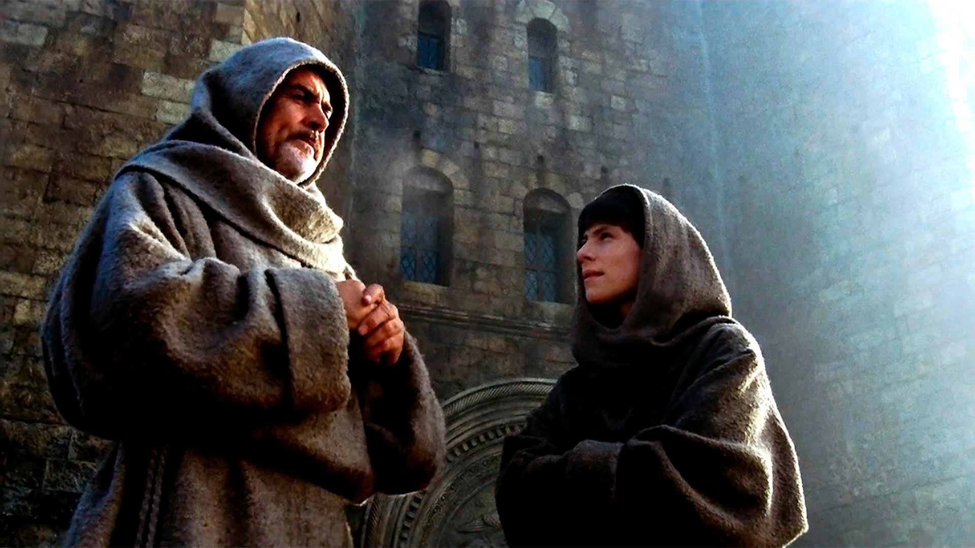 Fotograma de "El nombre de la rosa" (1986), película de Jean-Jacques Annaud basada en la novela de Umberto Eco