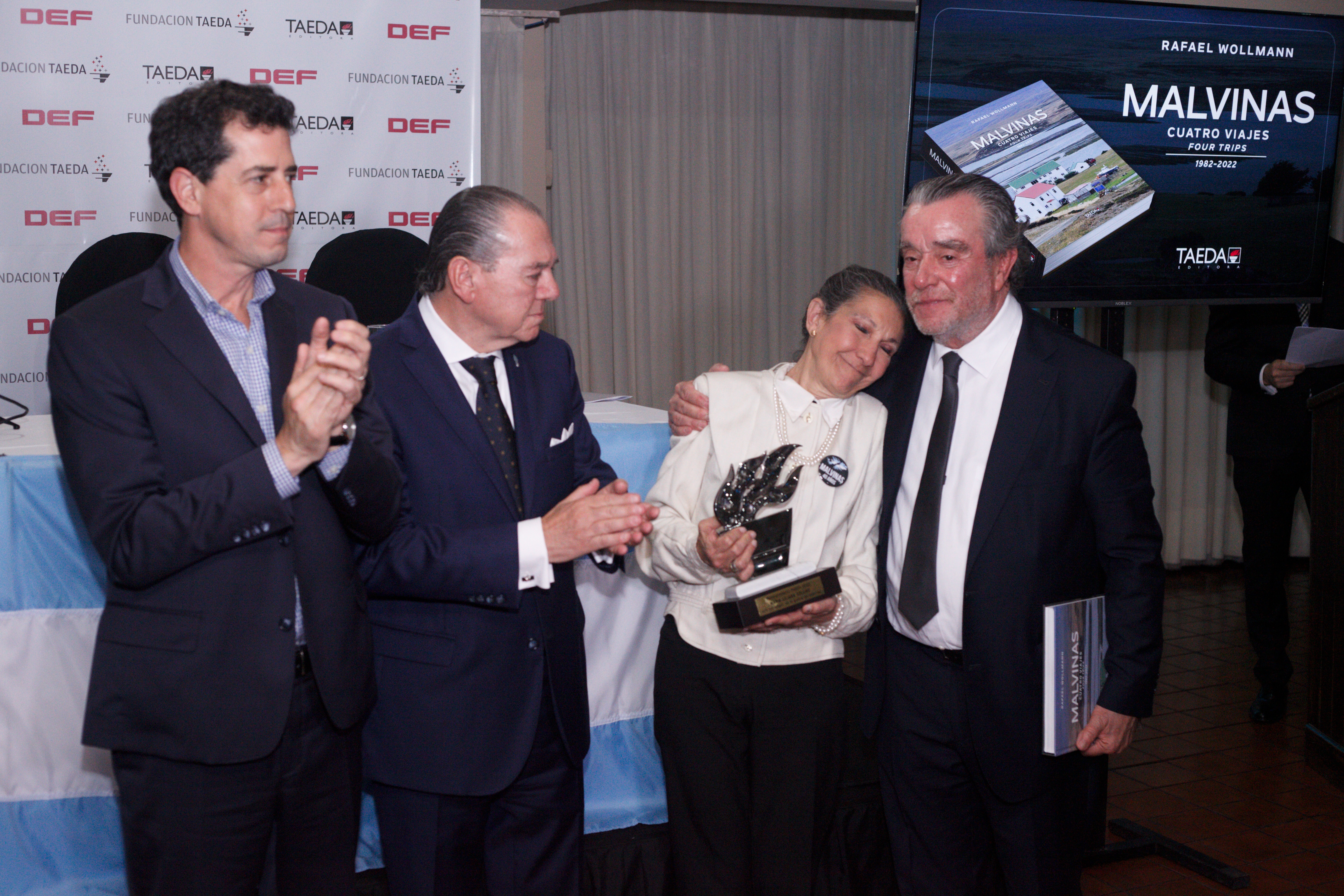 Liliana Collino, Alférez de la Fuerza Aérea, enfermera en Malvinas y la única mujer que pisó las islas bajo bandera durante el conflicto de 1982 (Roberto Almeida)