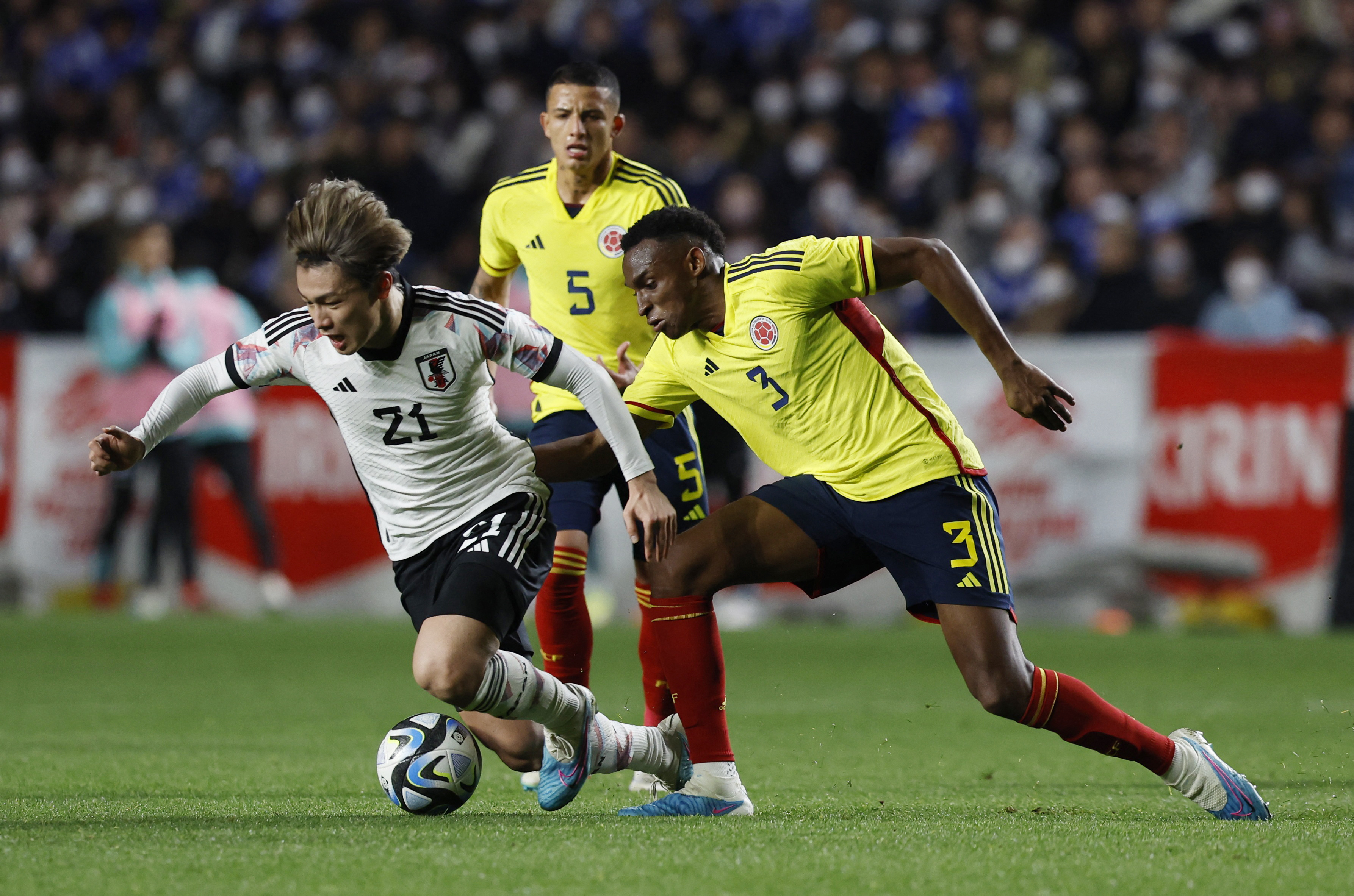 La selección Colombia y Japón se enfrentan en el compromiso amistoso REUTERS/Issei Kato