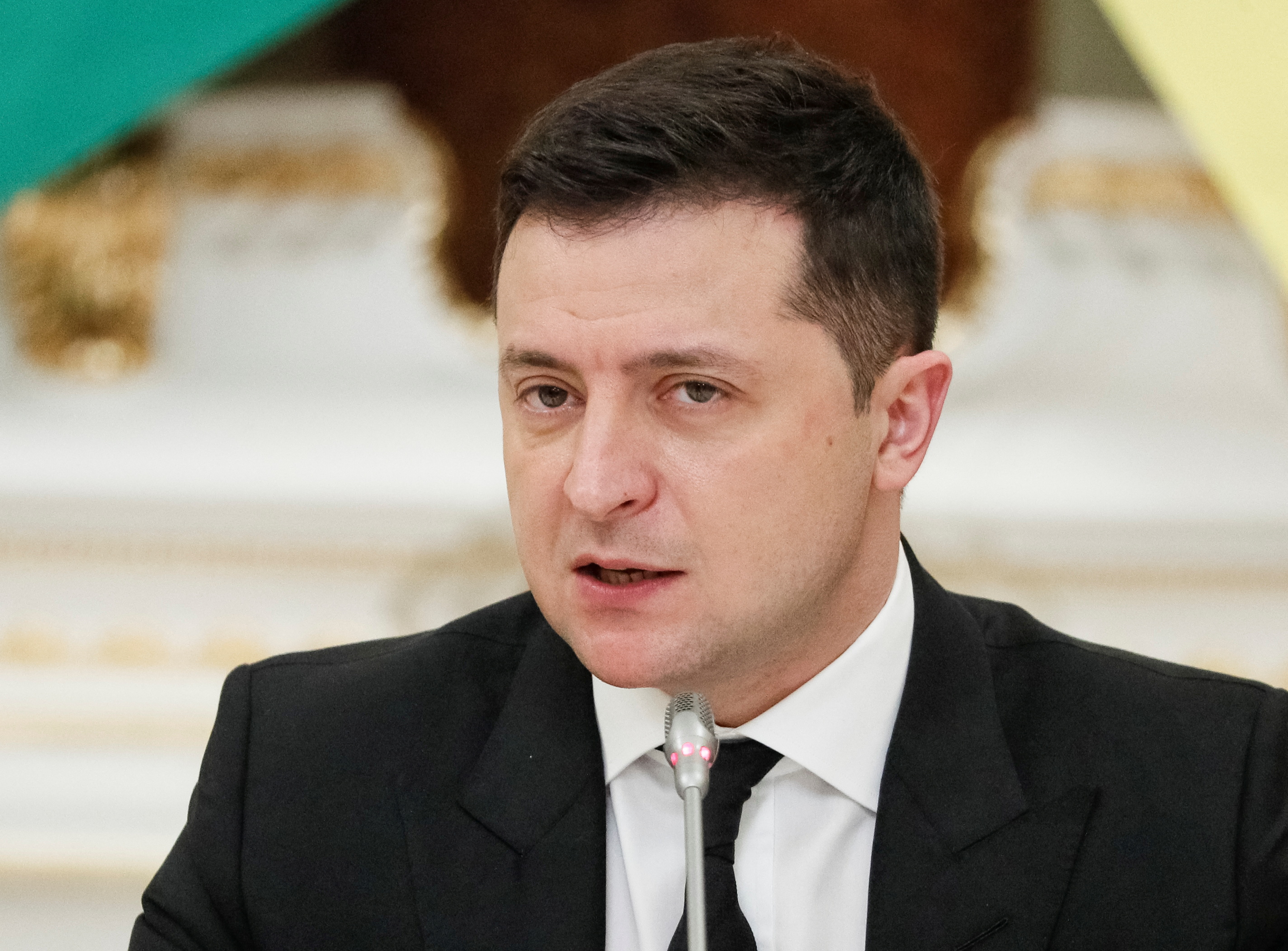 Volodimir Zelensky, presidente de Ucrania (REUTERS/Gleb Garanich)