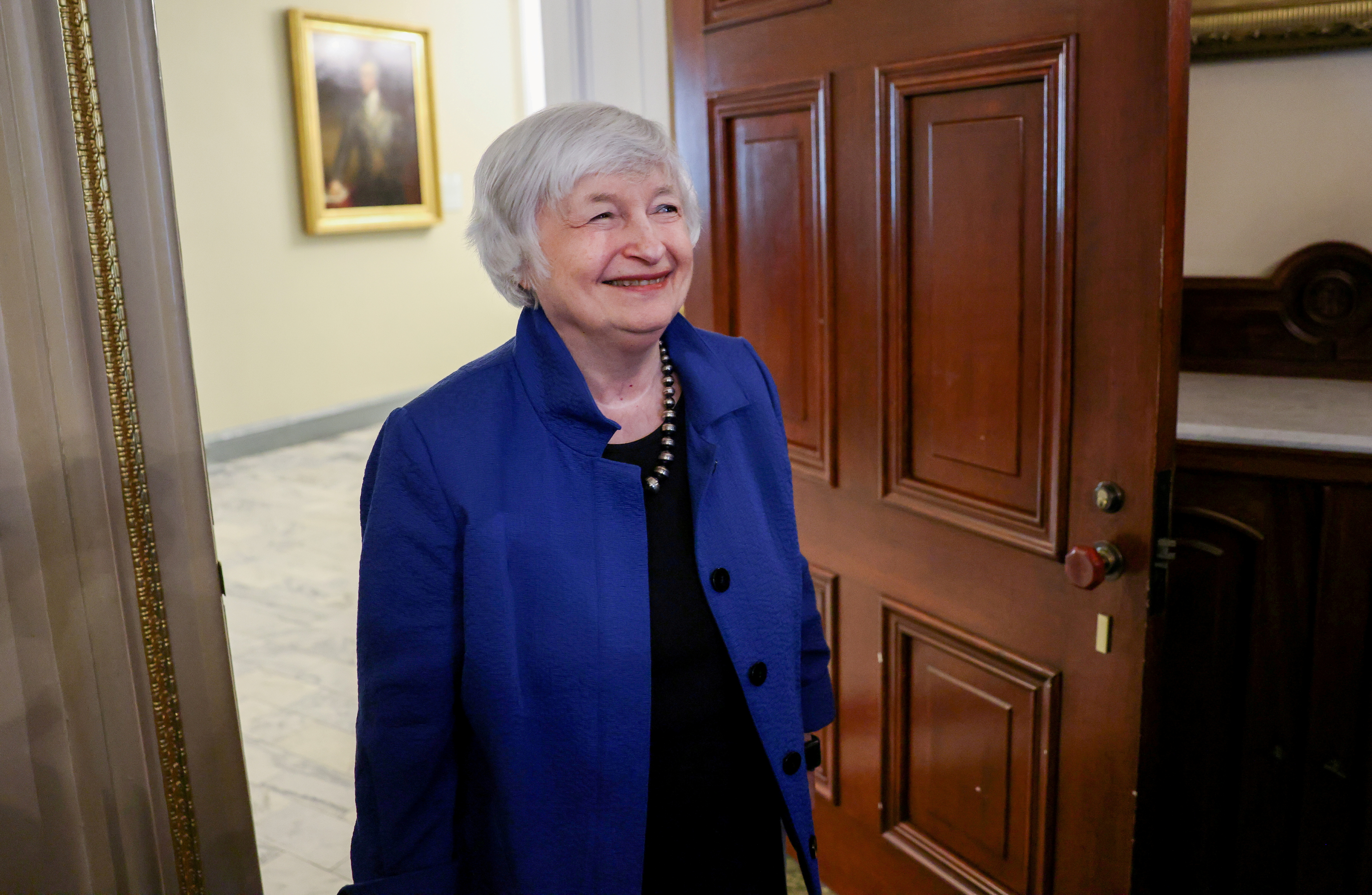 Janet Yellen, titular del Tesoro de EEUU (REUTERS/Evelyn Hockstein)
