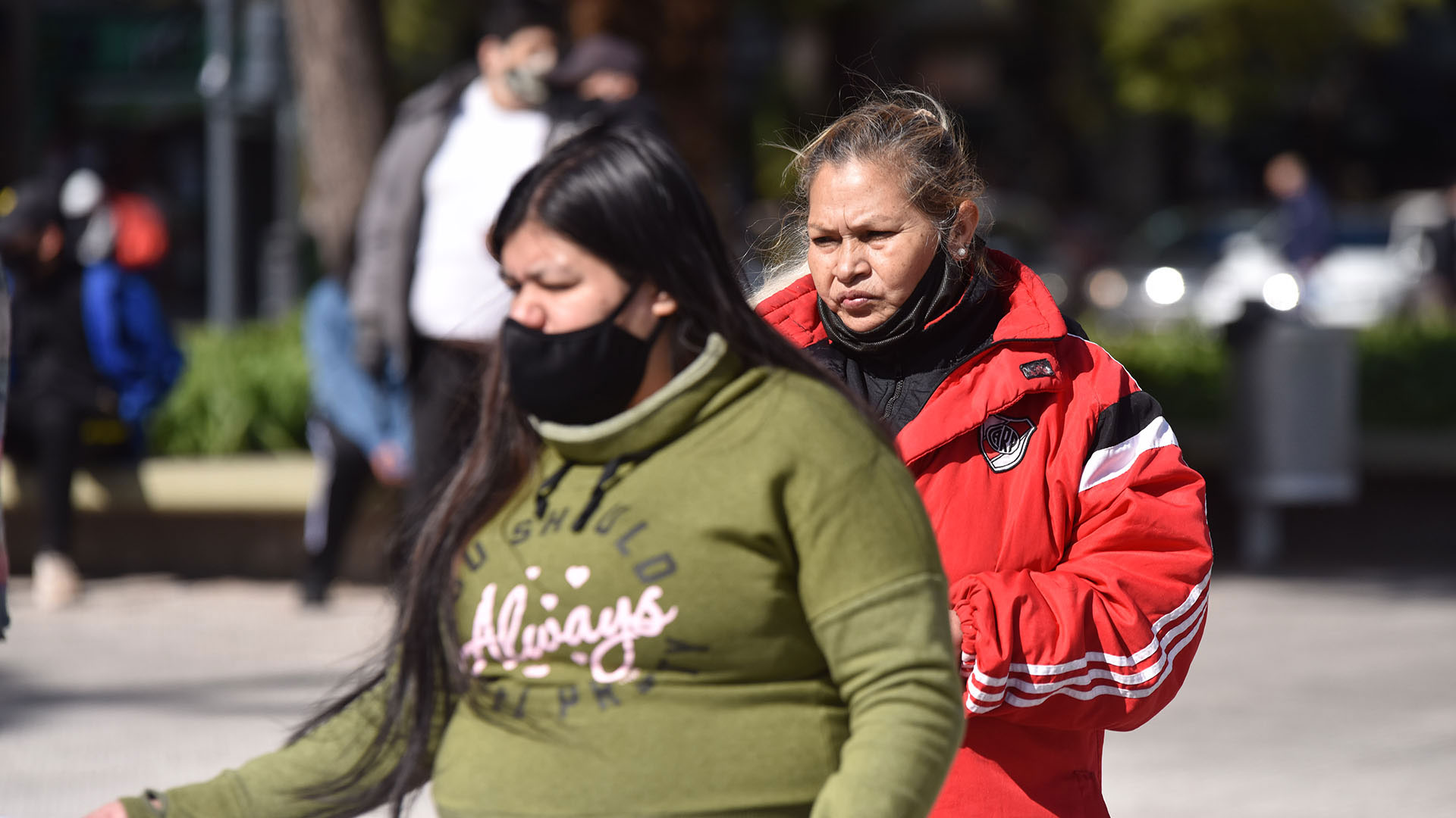 El incumplimiento del uso del tapabocas fue uno de los hechos que más se repitió entre los manifestantes