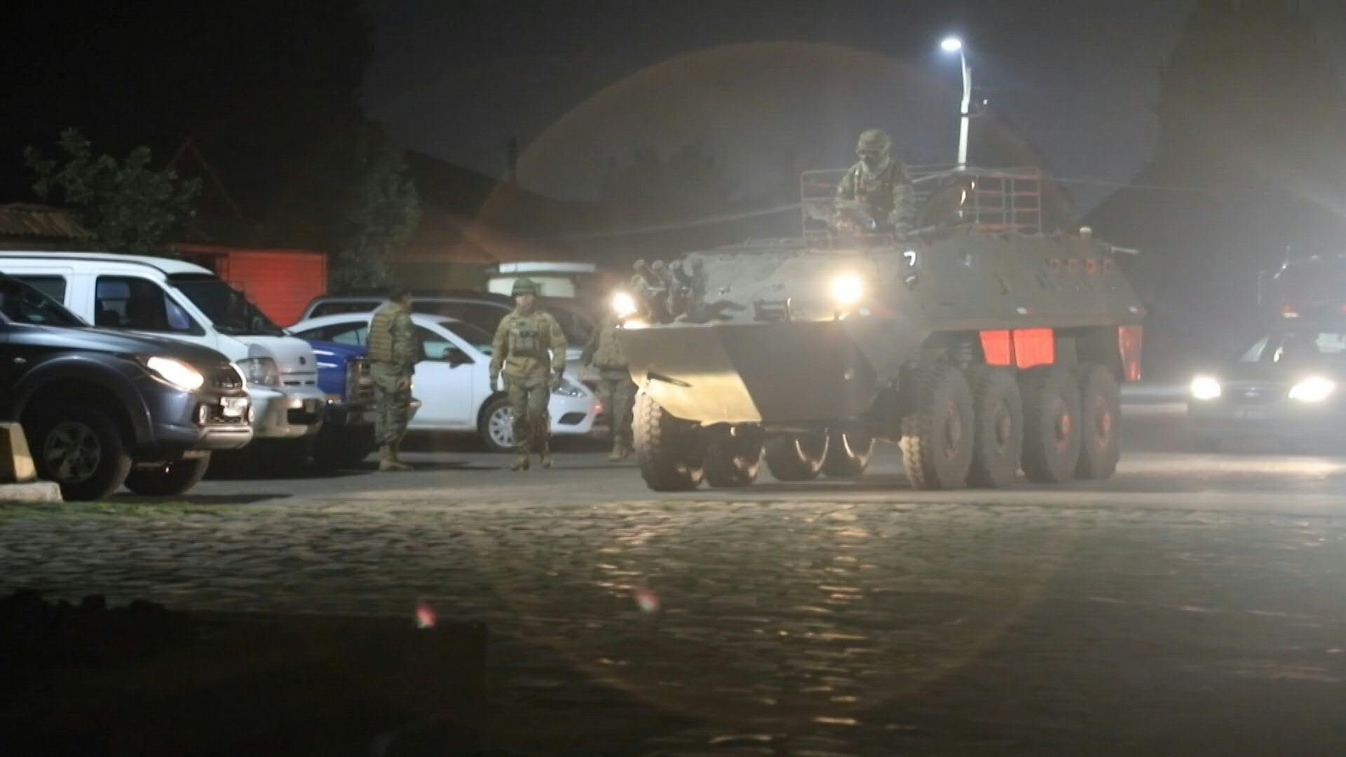 Militares volvieron a patrullar la región de La Araucanía, en el sur de Chile, tras la orden que dio el presidente Gabriel Boric (AFP)
