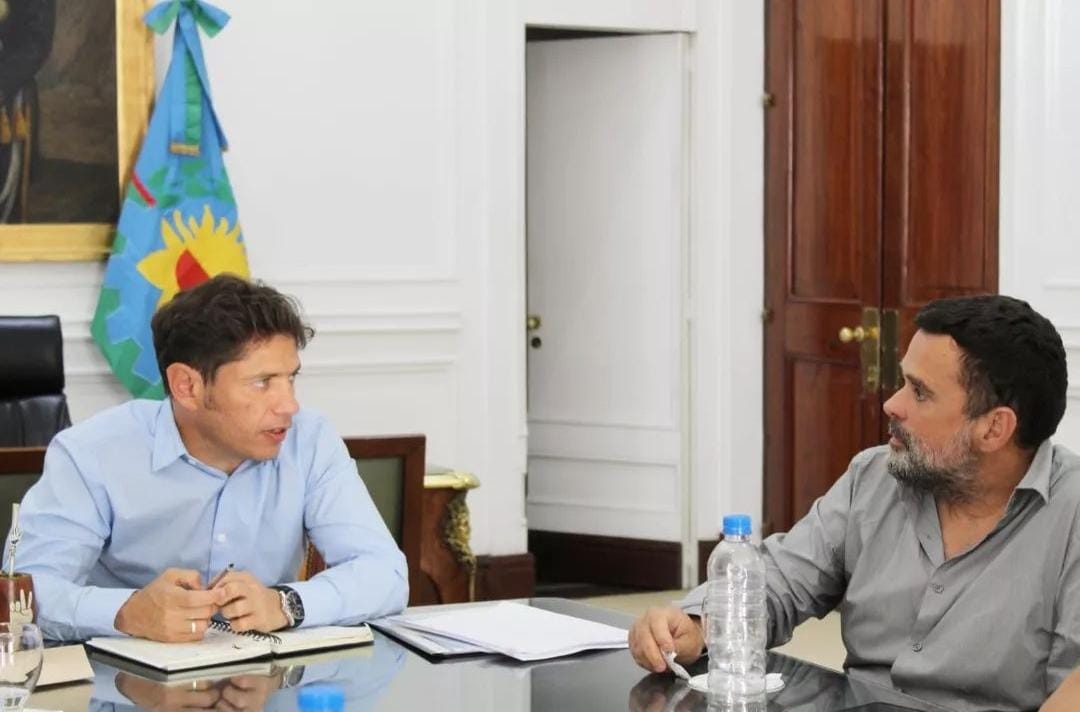 Daniel Menéndez, el coordinador nacional de Somos Barrios de Pie expresó el apoyo de su movimiento a la reelección del gobernador bonaerese Axel Kicillof