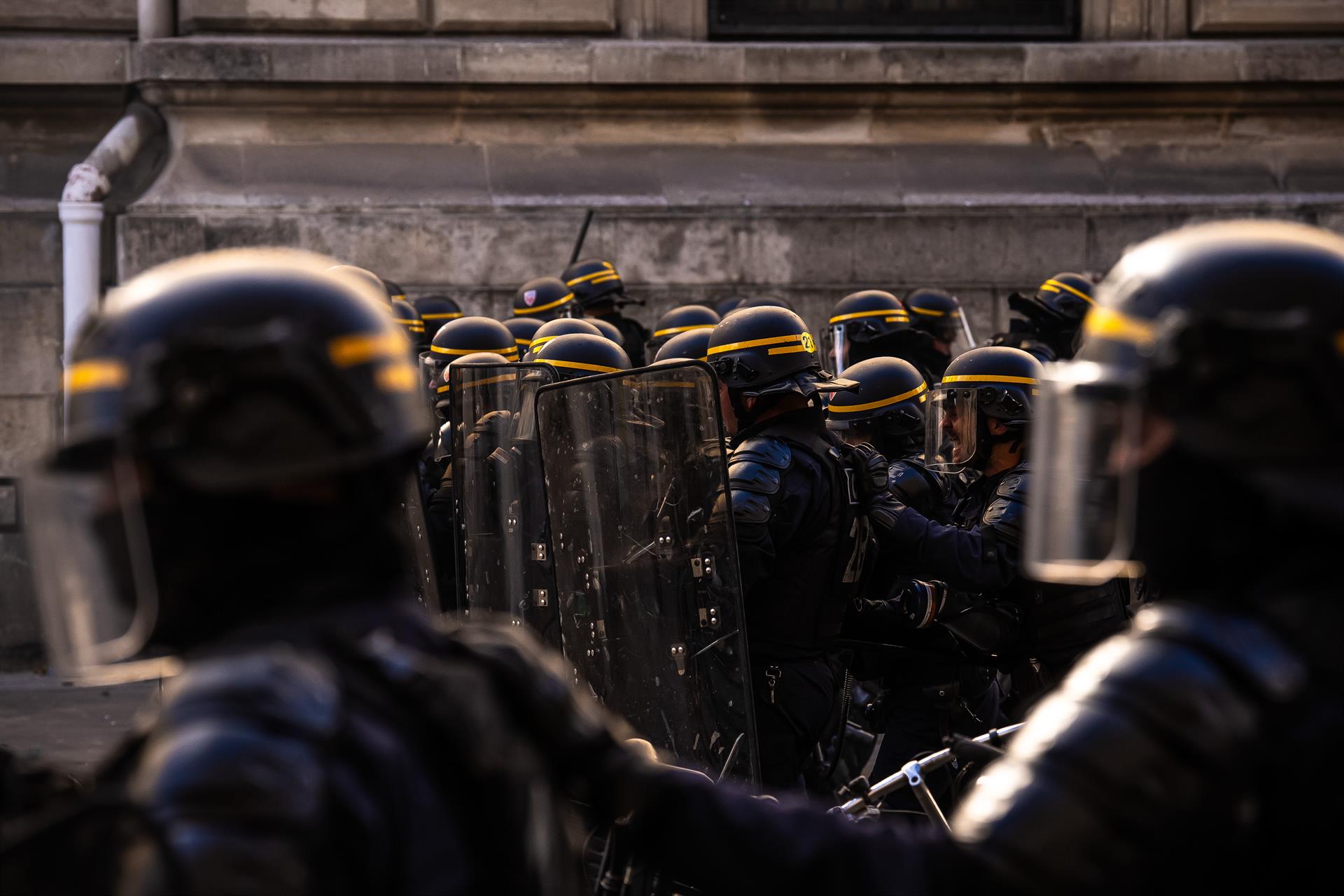Francia desplegó 70.000 agentes para contrarrestar las protestas del sábado