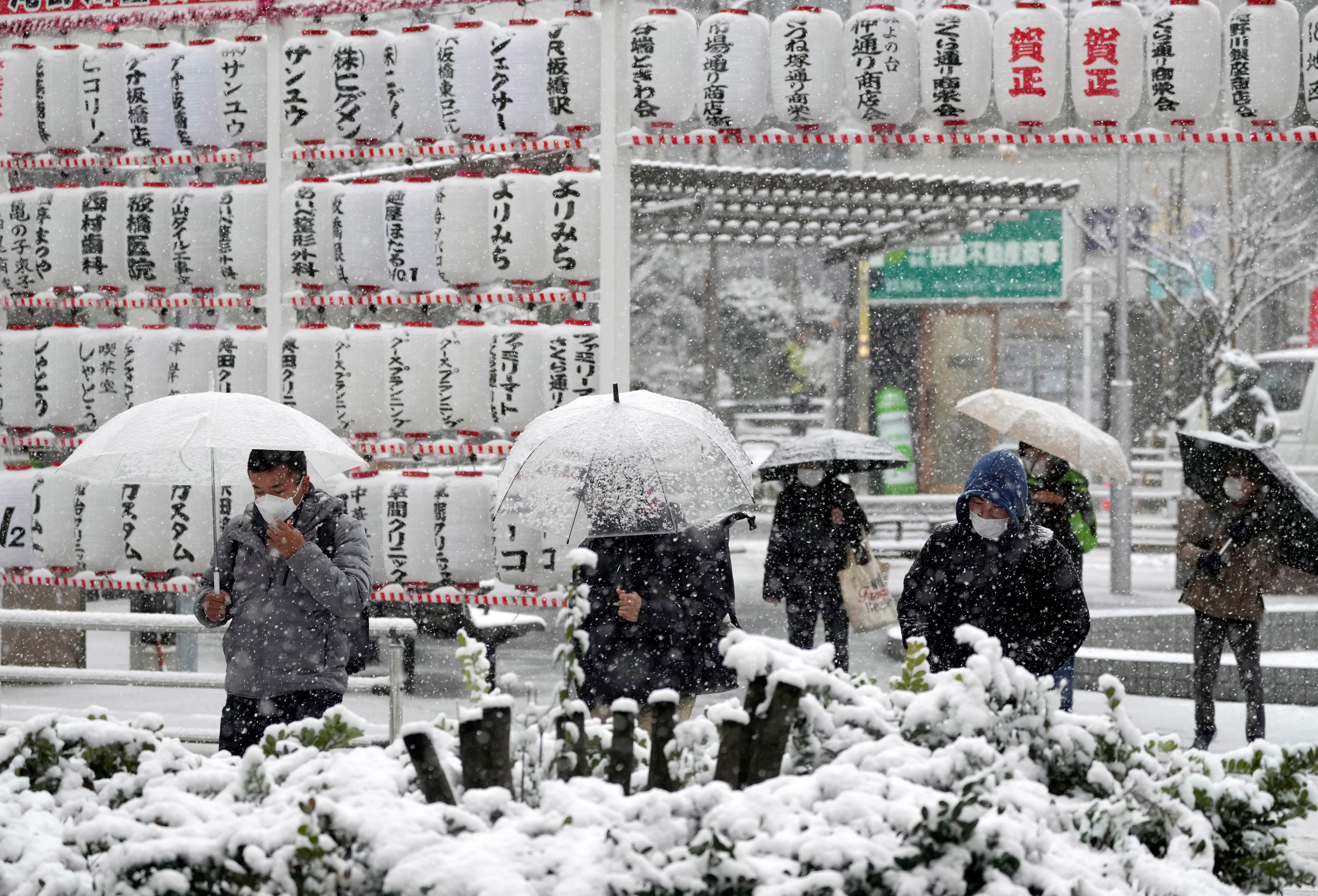 Las fuertes nevadas derribaron una torre de energía en la principal isla más septentrional de Japón, dejando cerca de 20.000 hogares sin electricidad durante la mañana de Navidad, aunque el servicio se restableció en la mayoría de las áreas más tarde ese día, de acuerdo con el Ministerio de Economía e Industria. (EFE)
