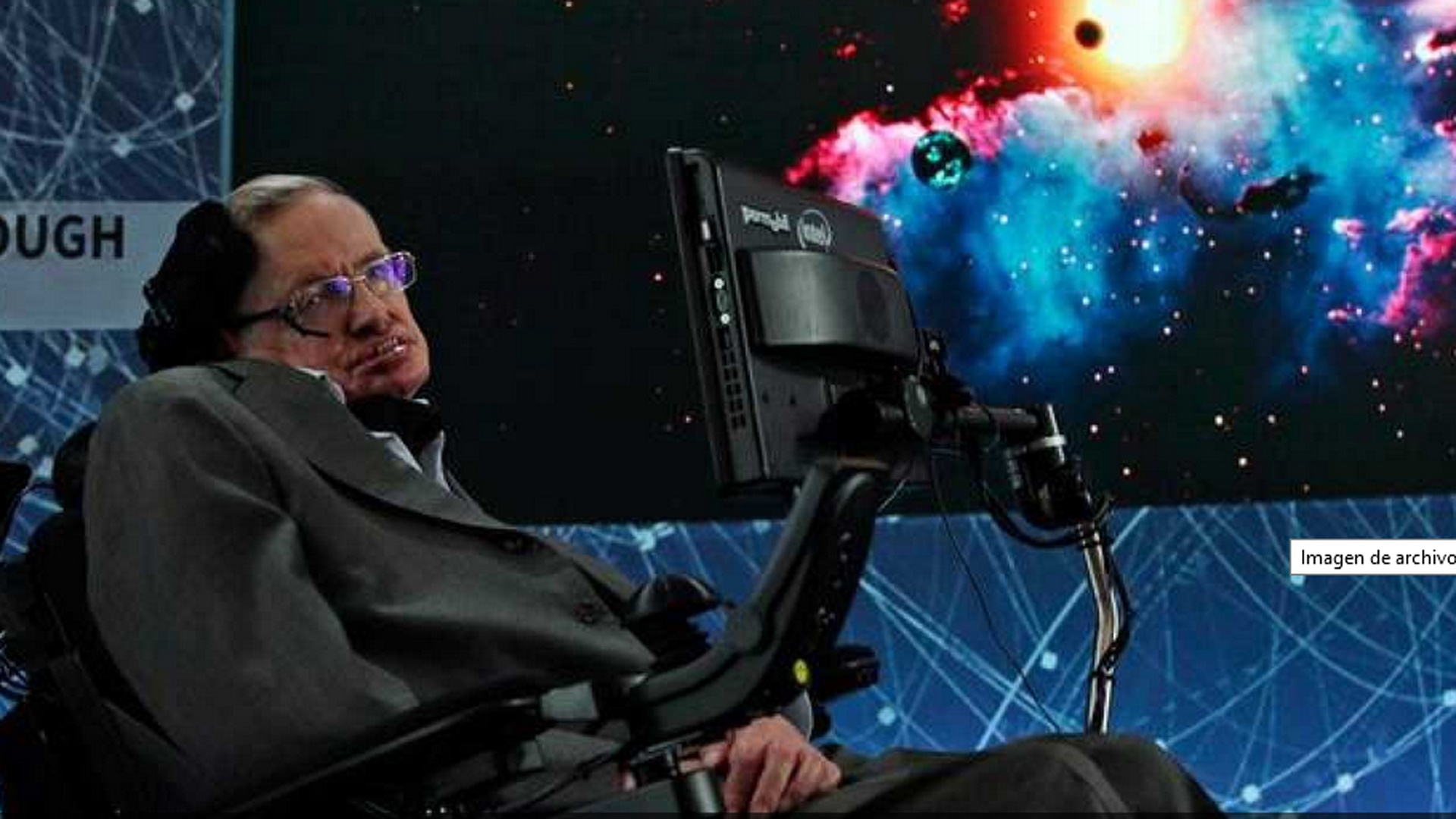  Stephen Hawking vivió hasta los 75 años