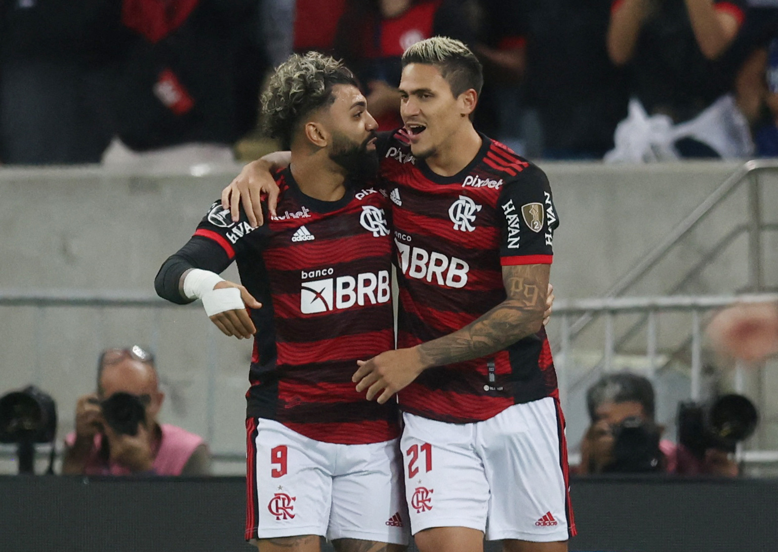 Con estos goles el Flamengo derrota al Tolima en el Maracaná