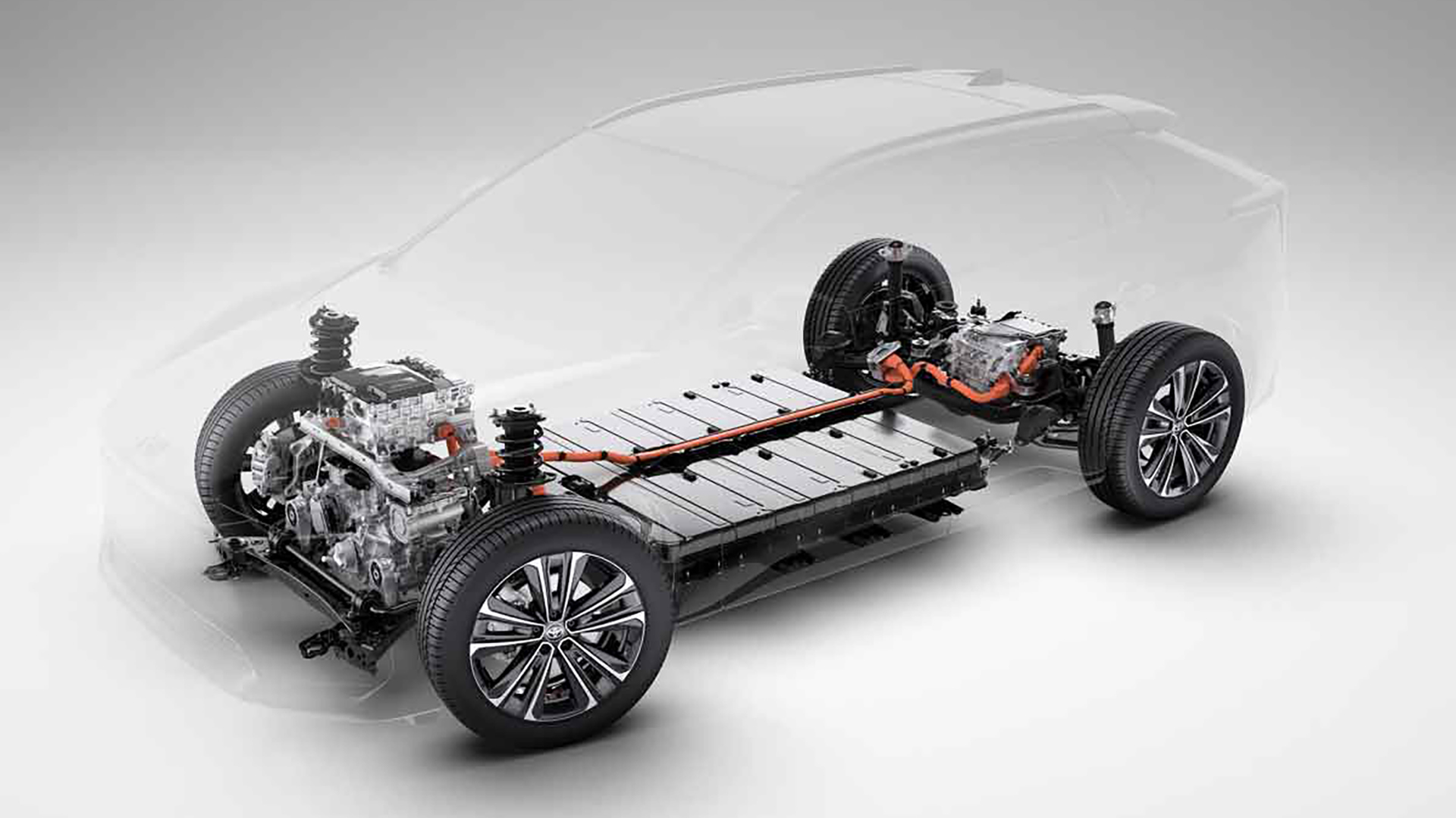 La plataforma e-TNGA de Toyota no fue pensada para autos eléctricos exclusivamente, sino para térmicos e híbridos también. Hoy se cuestiona su eficiencia en comparación con la de los competidores