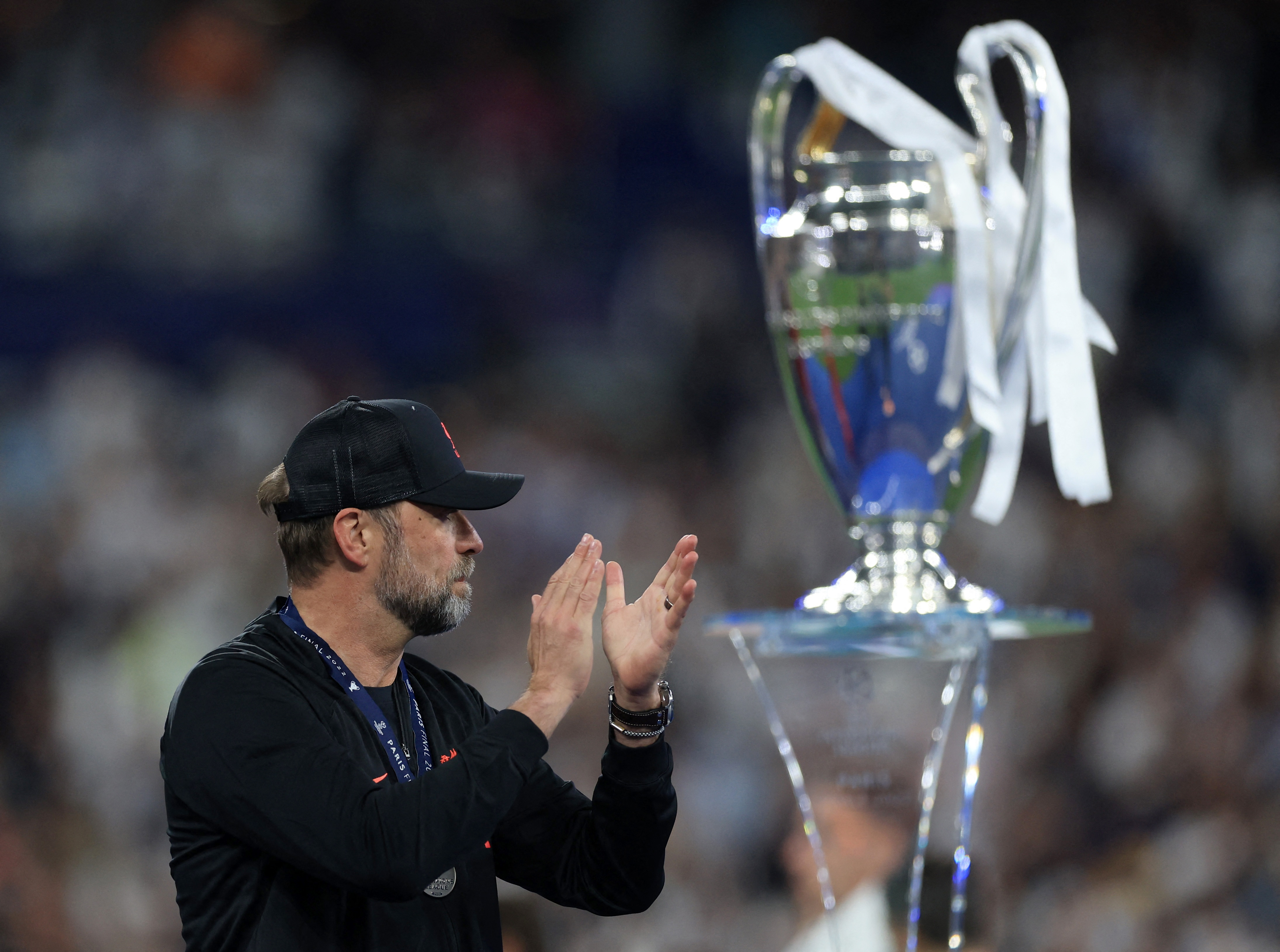 Es la tercera final de Champions League que pierde Jürgen Klopp como entrenador, dos con Liverpool y una con Borussia Dortmund (Reuters)