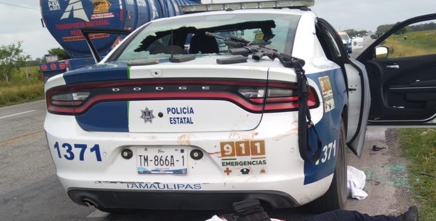 Supuestos sicarios del Cártel del Golfo asesinaron a policía en persecución en Reynosa