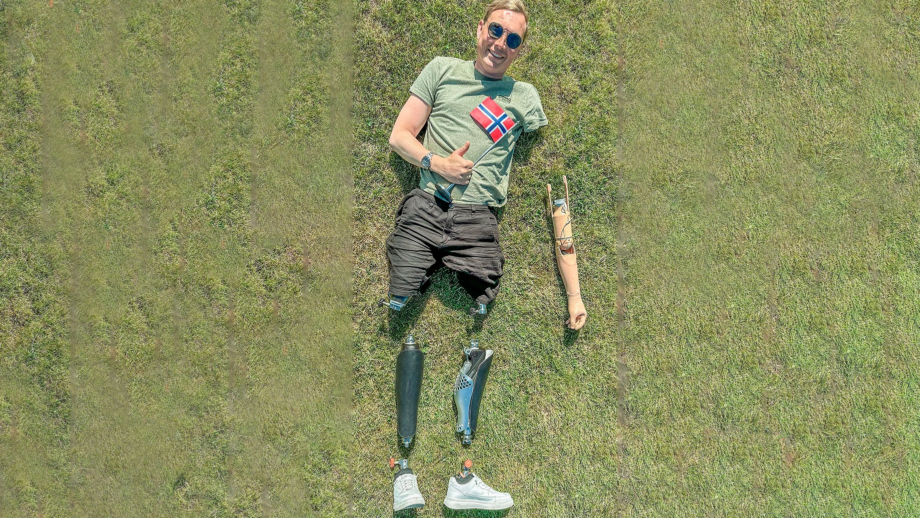 Perdió ambas piernas y un brazo en un terrible accidente y utilizó el deporte para salir adelante: la historia de resiliencia de Chris Lindhe