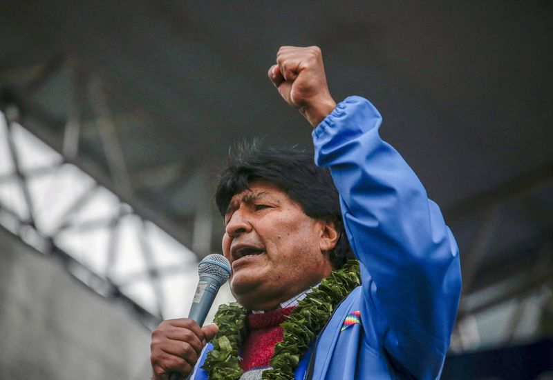 El ex presidente boliviano Evo Morales (REUTERS/David Mercado)