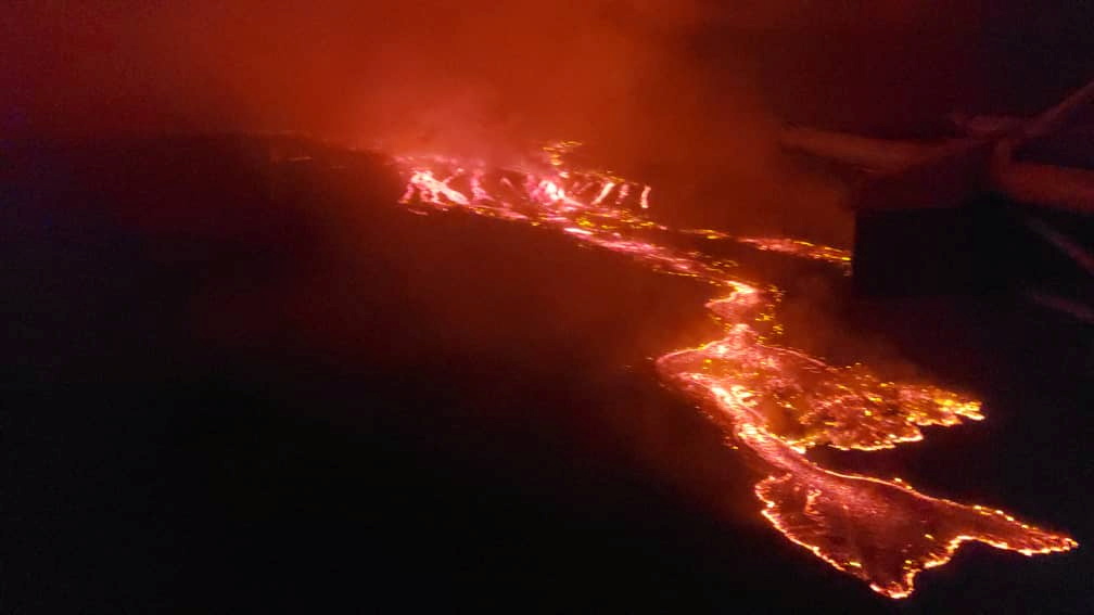 Las impactantes imágenes de la erupción del volcán Nyiragongo, en la República Democrática del Congo 