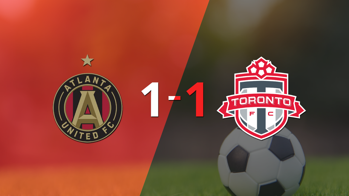 Toronto FC empató 1-1 en su visita a Atlanta United