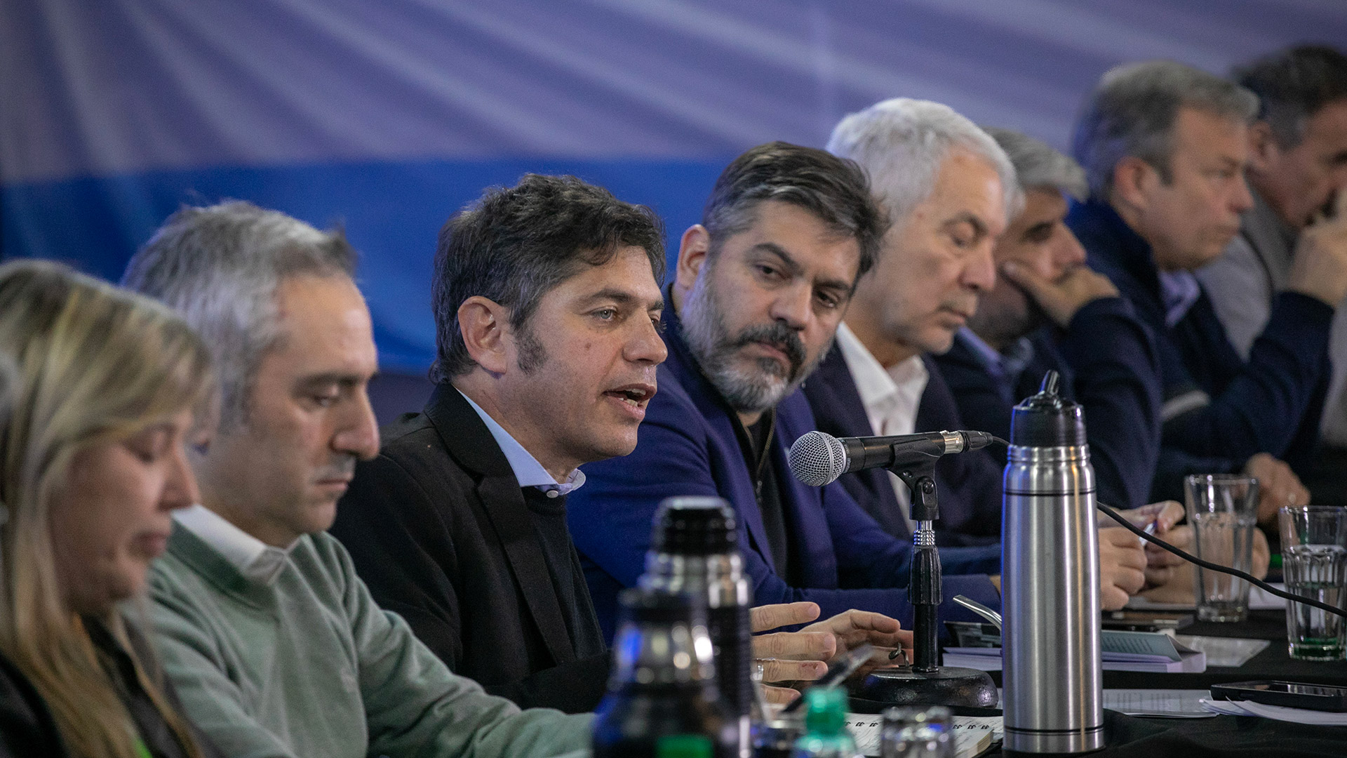 Kicillof no frena su armado pese al acercamiento con Massa y M&aacute;ximo Kirchner y prepara un acto nacional