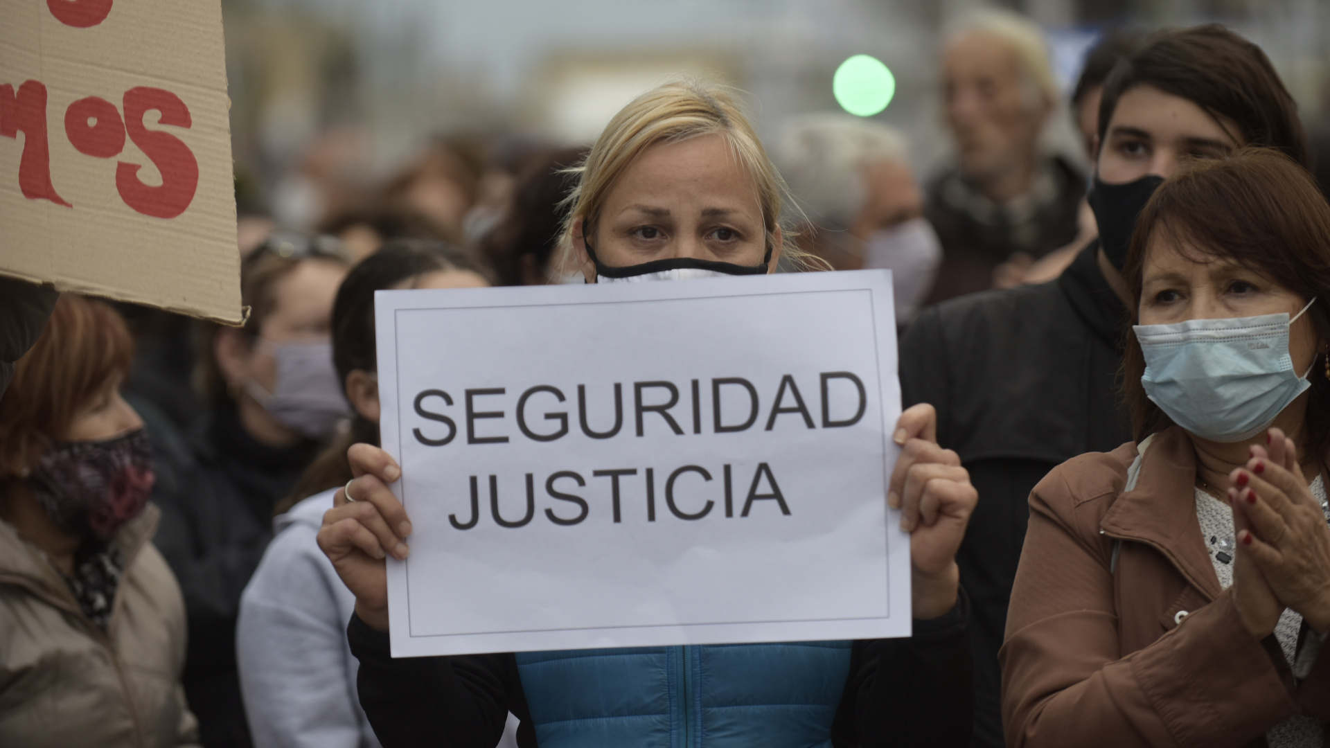"Seguridad" y "Justicia", dos de los reclamos que despertó en los ciudadanos el crimen de Lucas Cancino