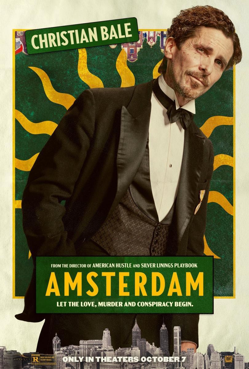 Actor masculino protagonista de "Amsterdam". (20th Century Studios)