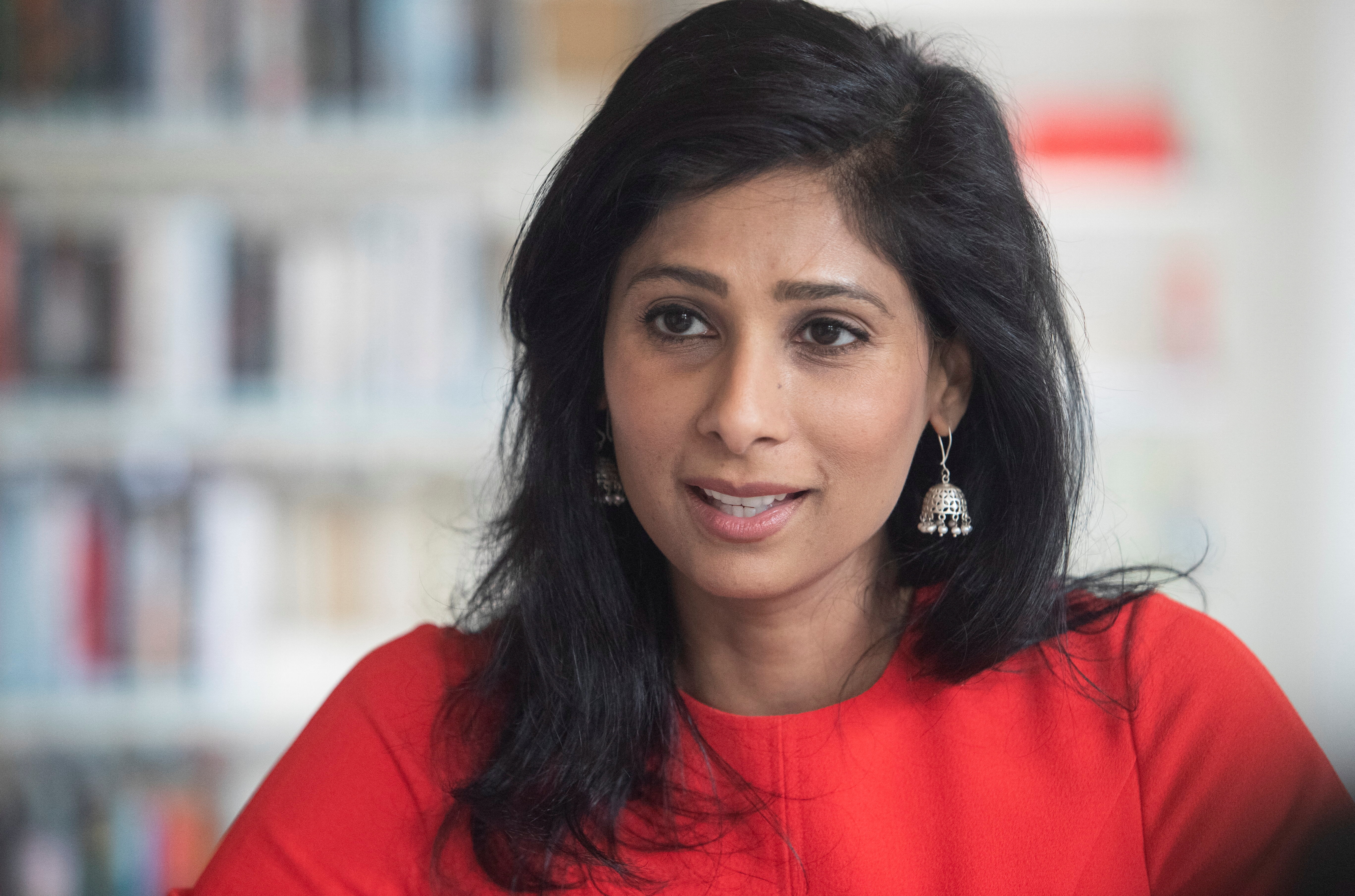 La directora en funciones del Directorio Ejecutivo del FMI, Gita Gopinath