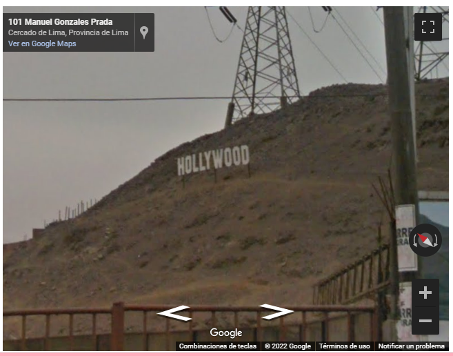 สงสัยว่าจะไปที่ ป้ายฮอลลีวูด ใน Los Olivos ได้อย่างไร?  (Google Maps)