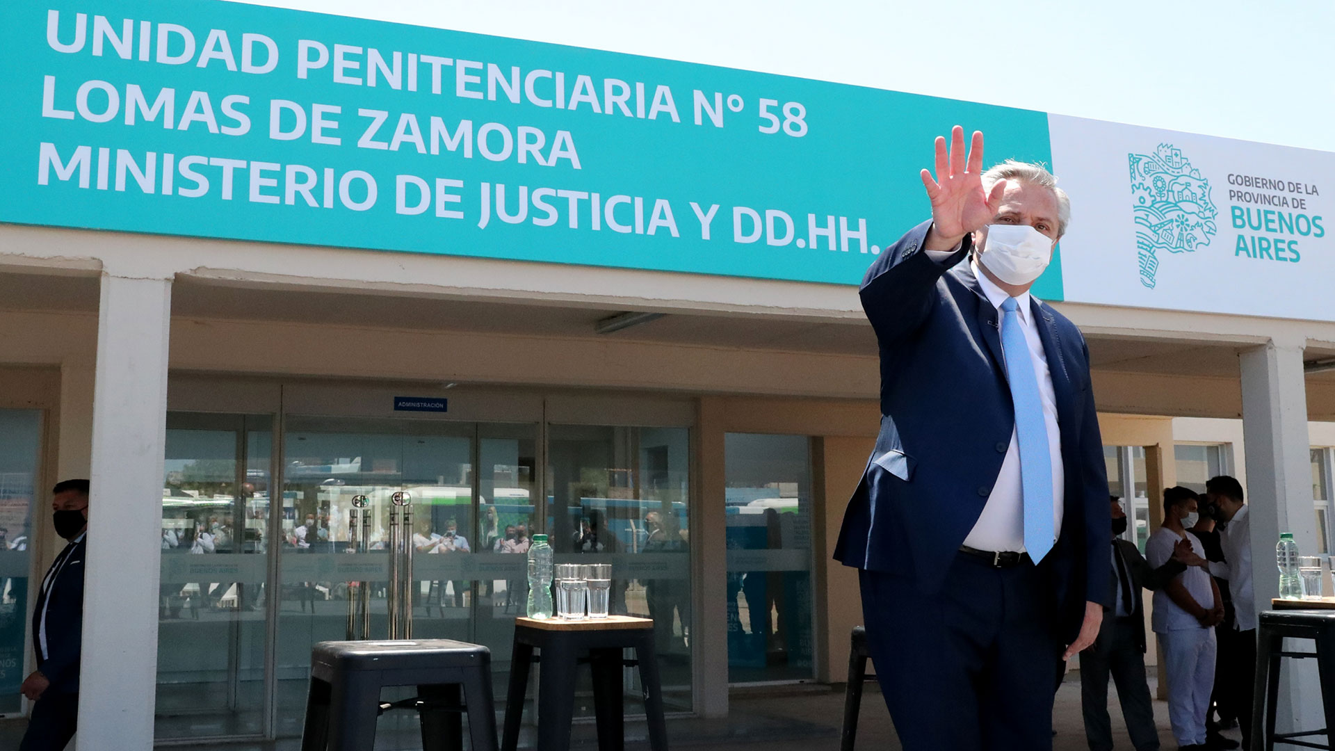 El gobierno de Alberto Fernández decidió endurecer los controles fronterizos (Presidencia)