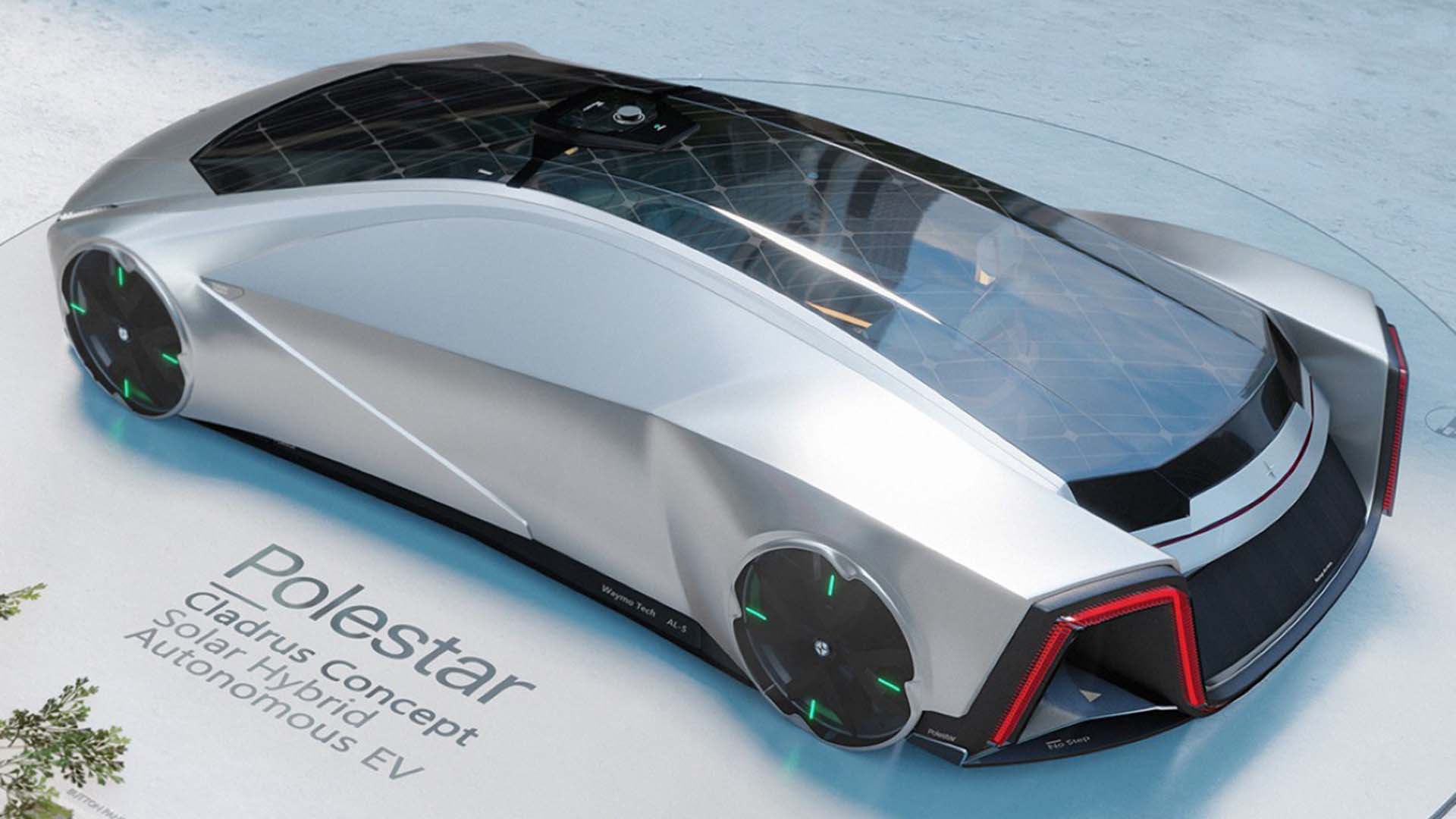 Polestar Cladrus Concept. Una visión completamente distinta de los autos actuales, que incluye paneles solares, grafeno y conducción autónoma de Nivel 5 
