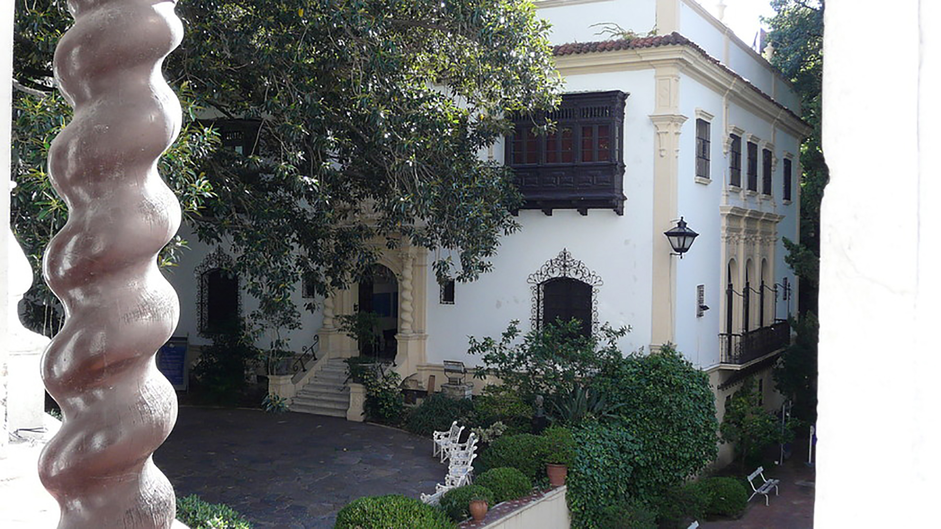 Jardines del Museo Fernández Blanco, ubicado en el barrio porteño de Retiro (Foto: buenosaires.gob.ar)