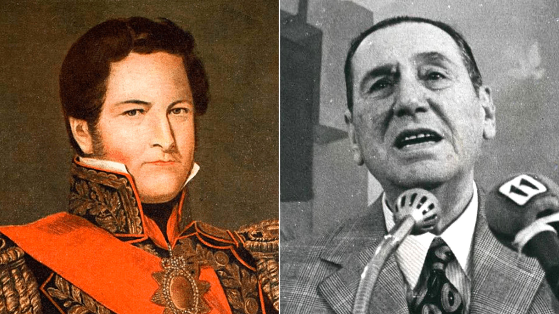 Juan Manuel de Rosas-Juan Domingo Perón